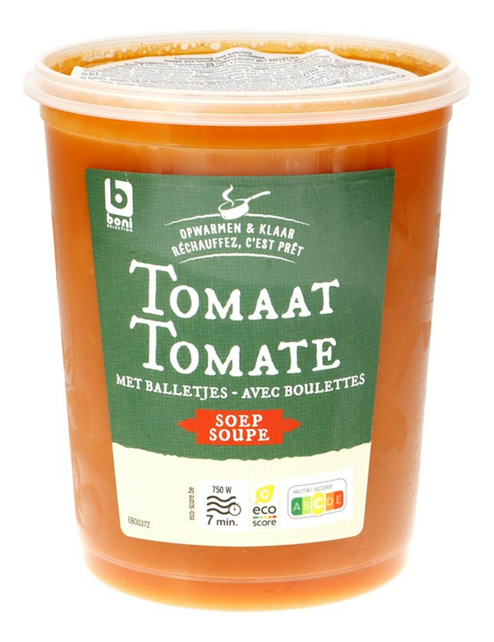 BONI tomatensoep met balletjes 950ml