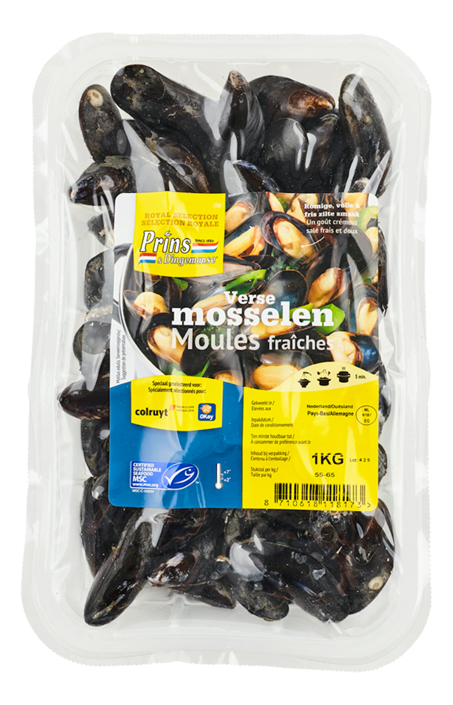 PRINS mosselen royal 1kg