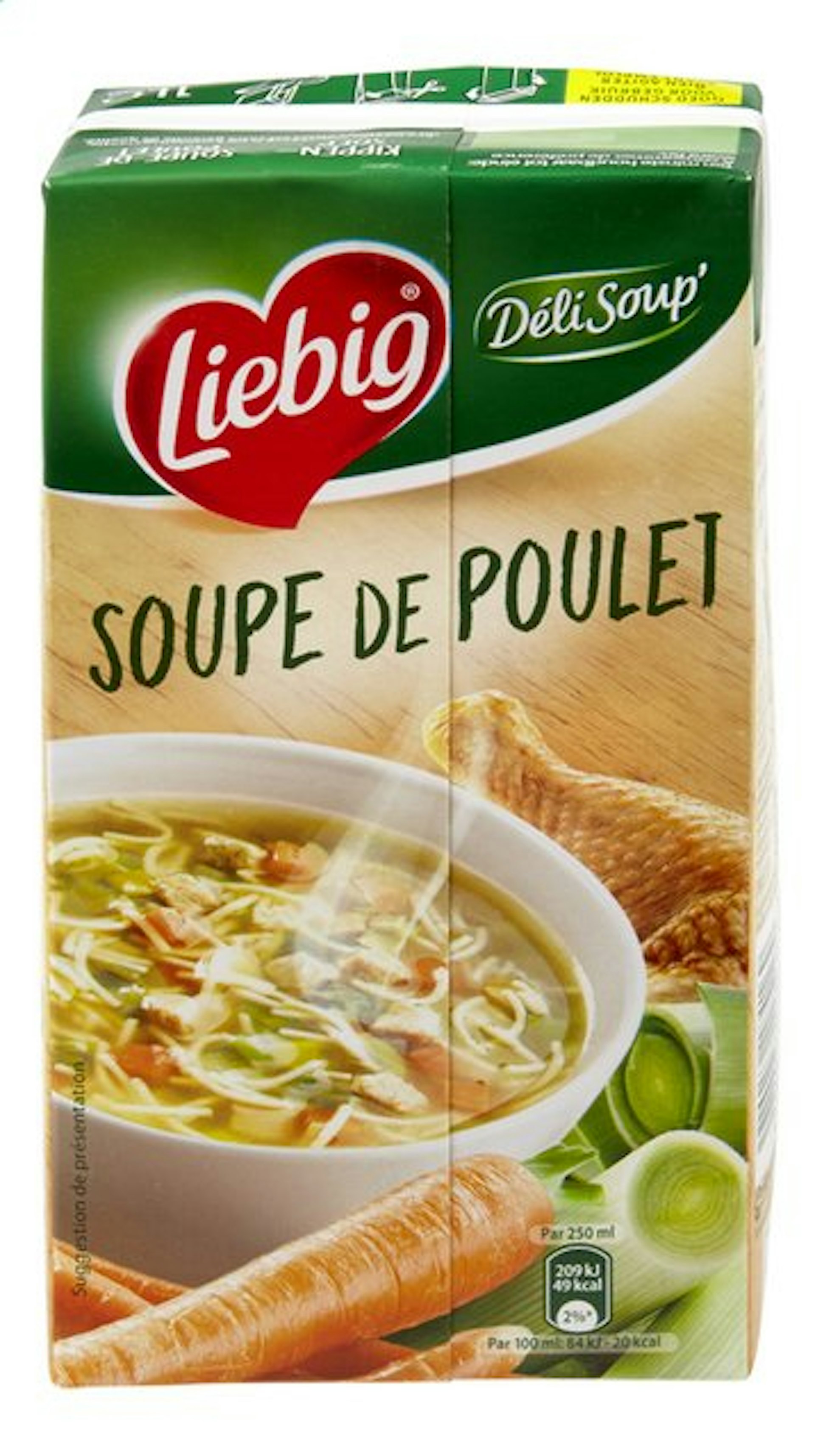 LIEBIG DÉLISOUP kip brik 1L