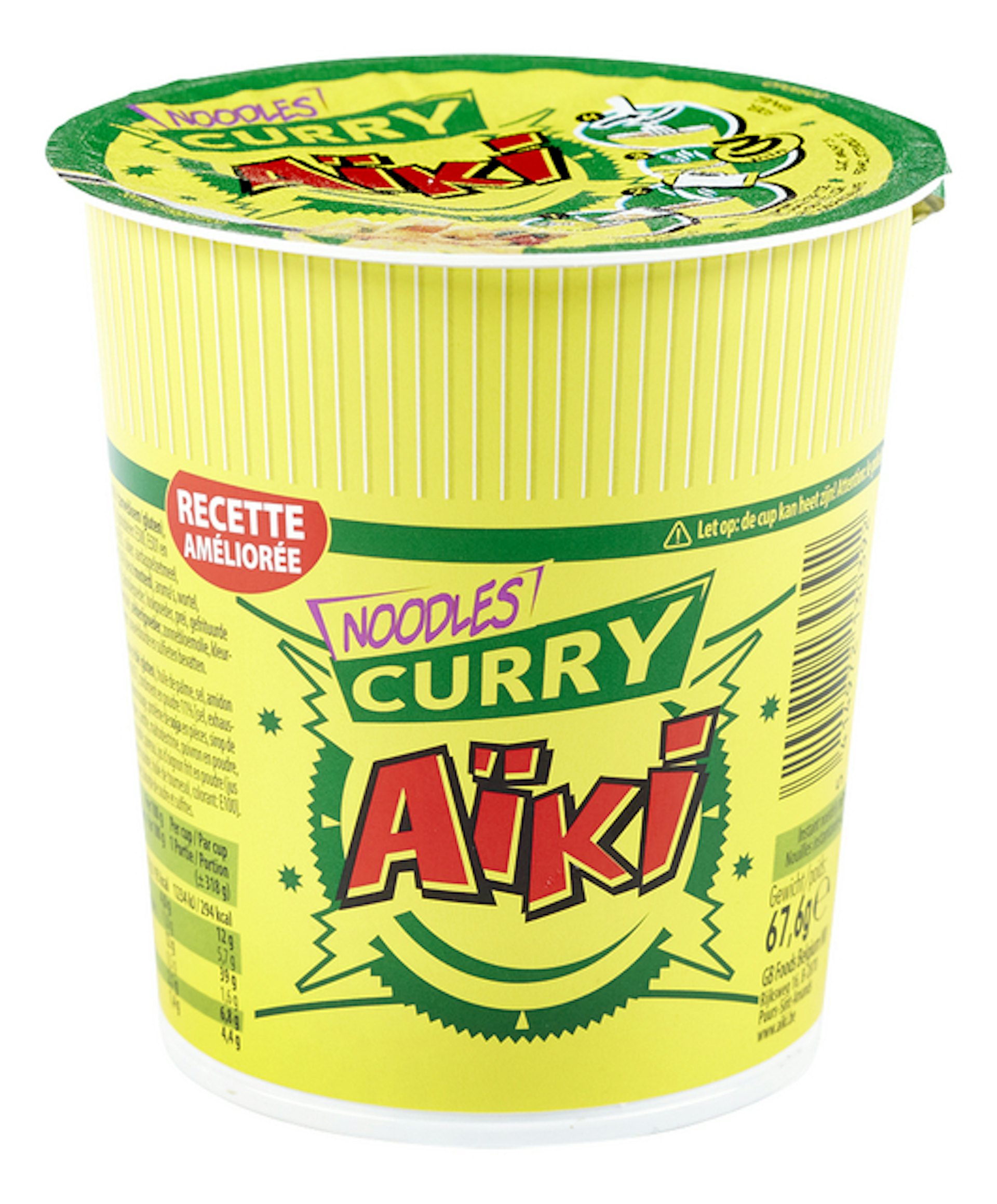 AIKI noodles curry cup 67,6g