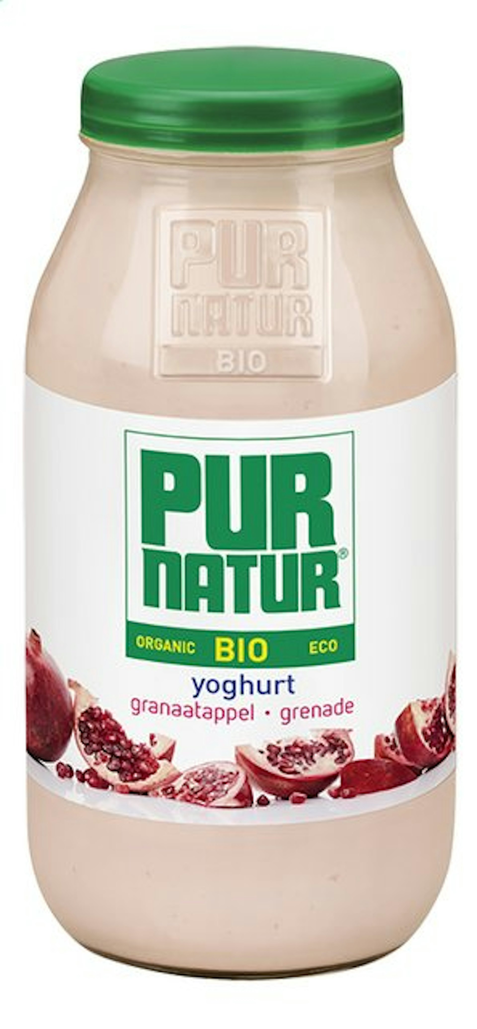 PUR NATUR yogh.vol gran.ap.bio glas 500g