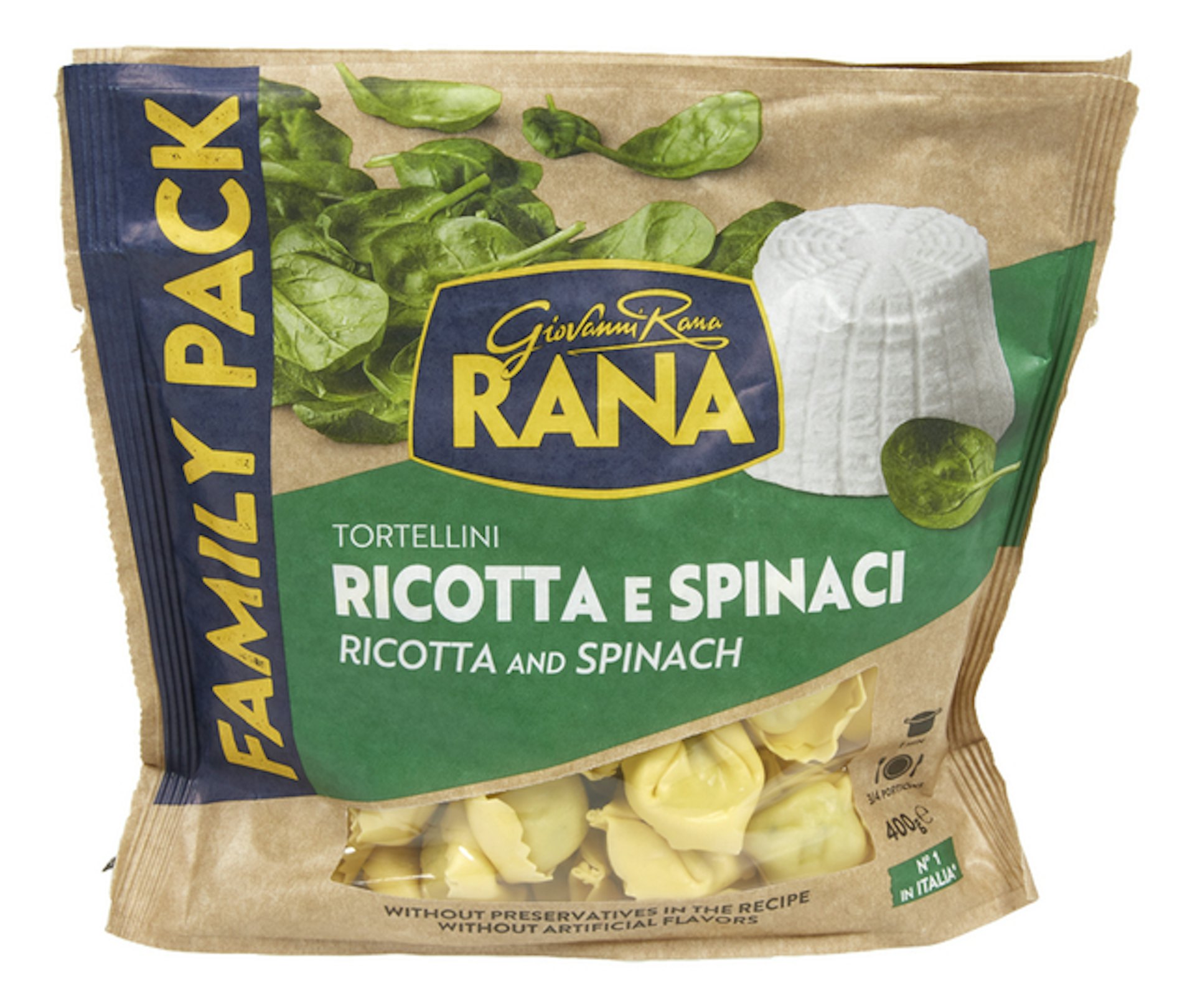 GIOVANNI RANA Tortell. ric-spinazie 400g