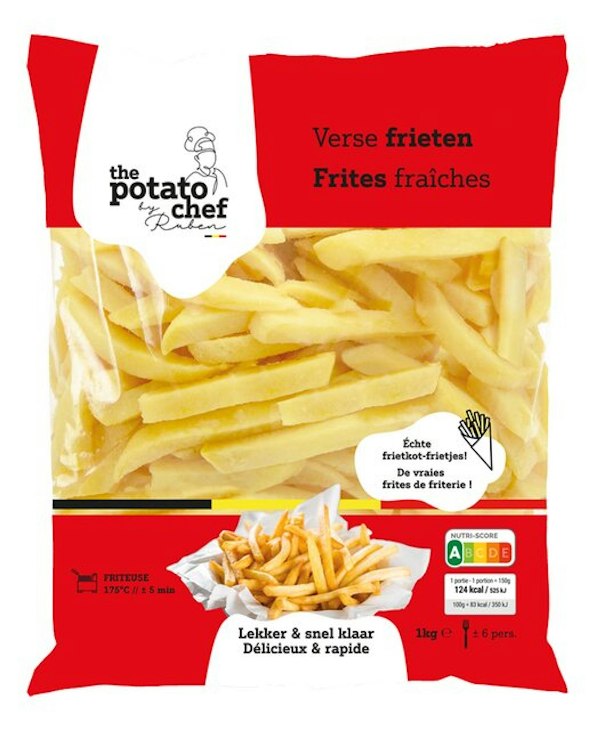 THE POTATO CHEF verse frieten 1kg