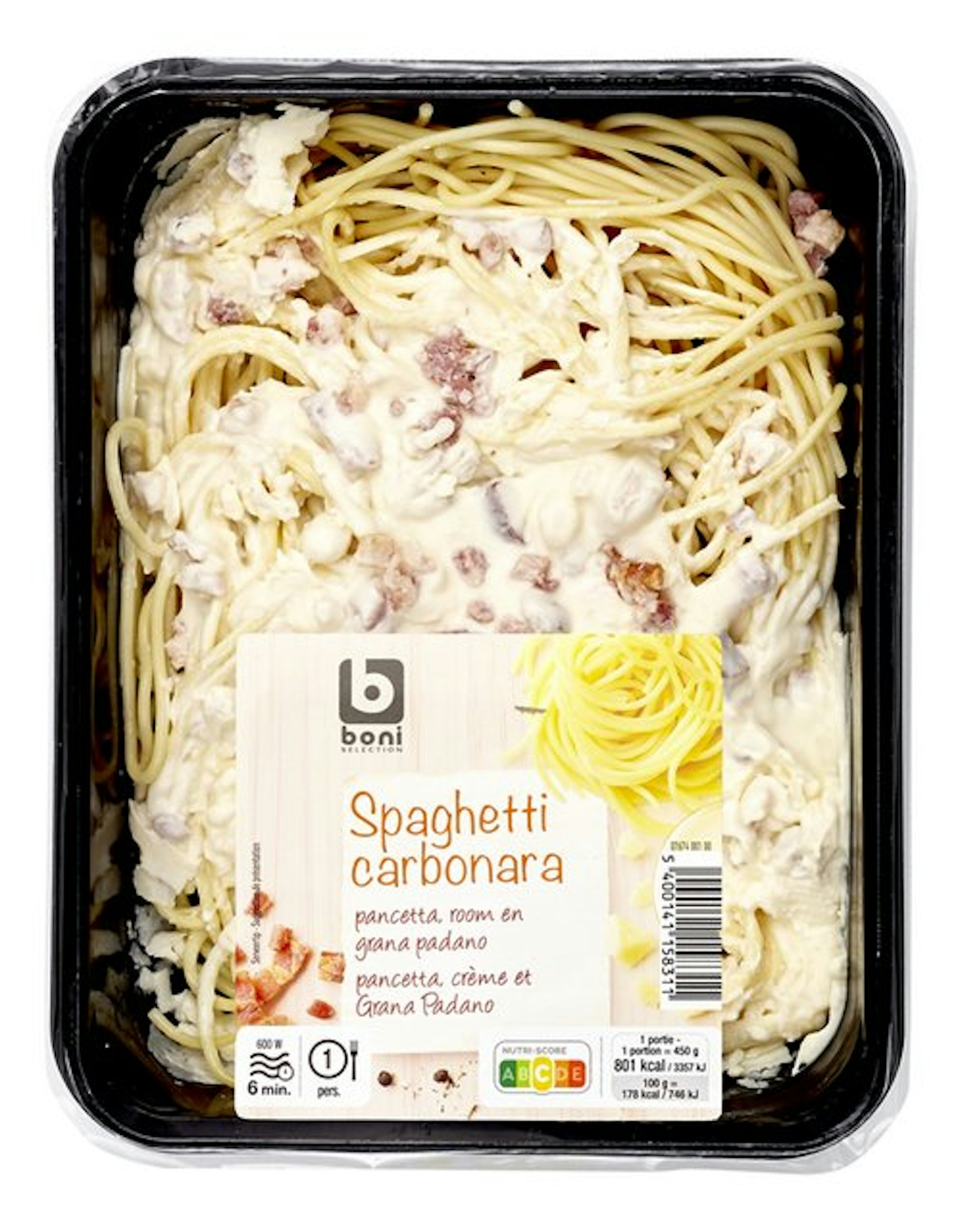 BONI spaghetti carbonara 450g