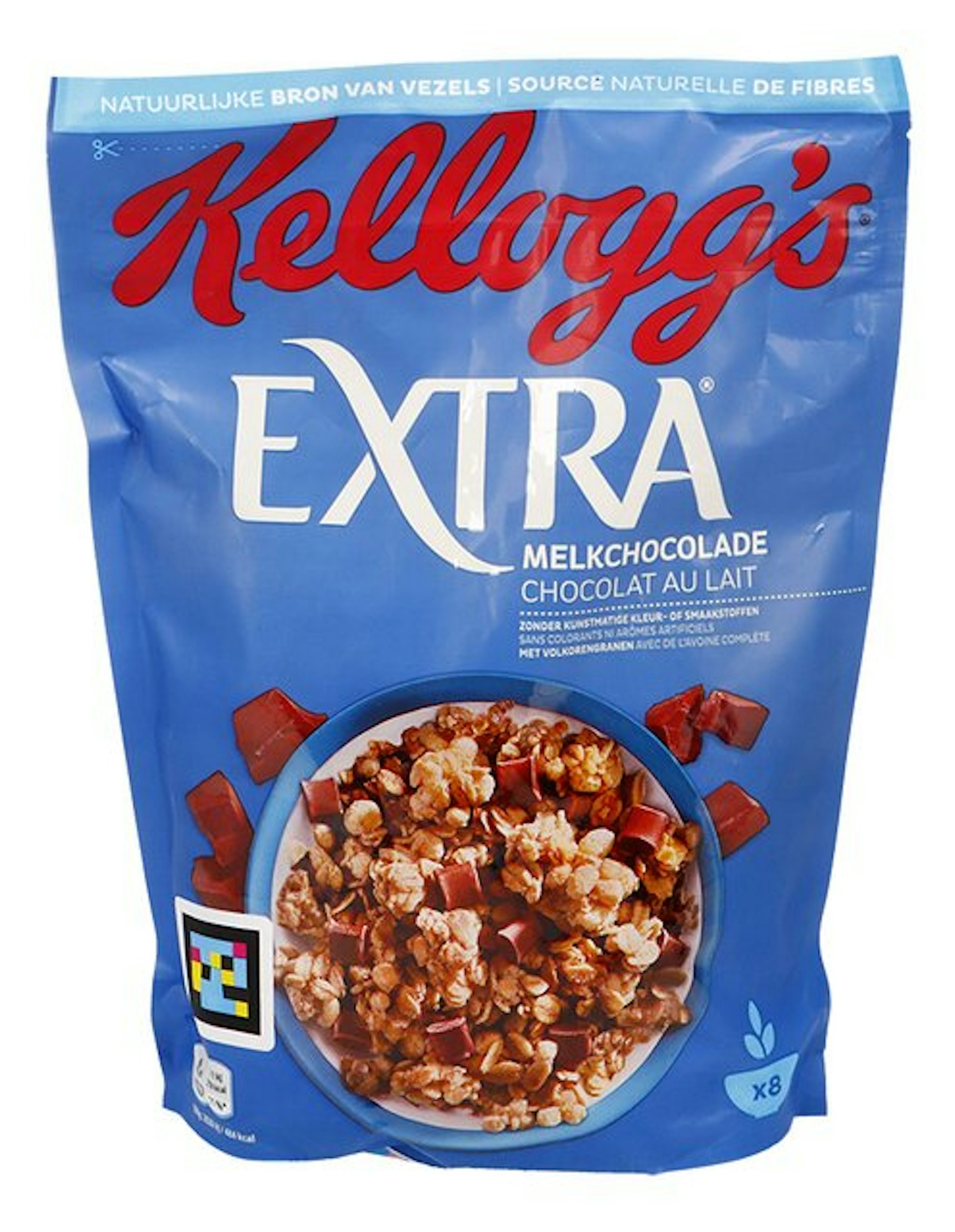 KELLOGG'S EXTRA melkchocolade 375g