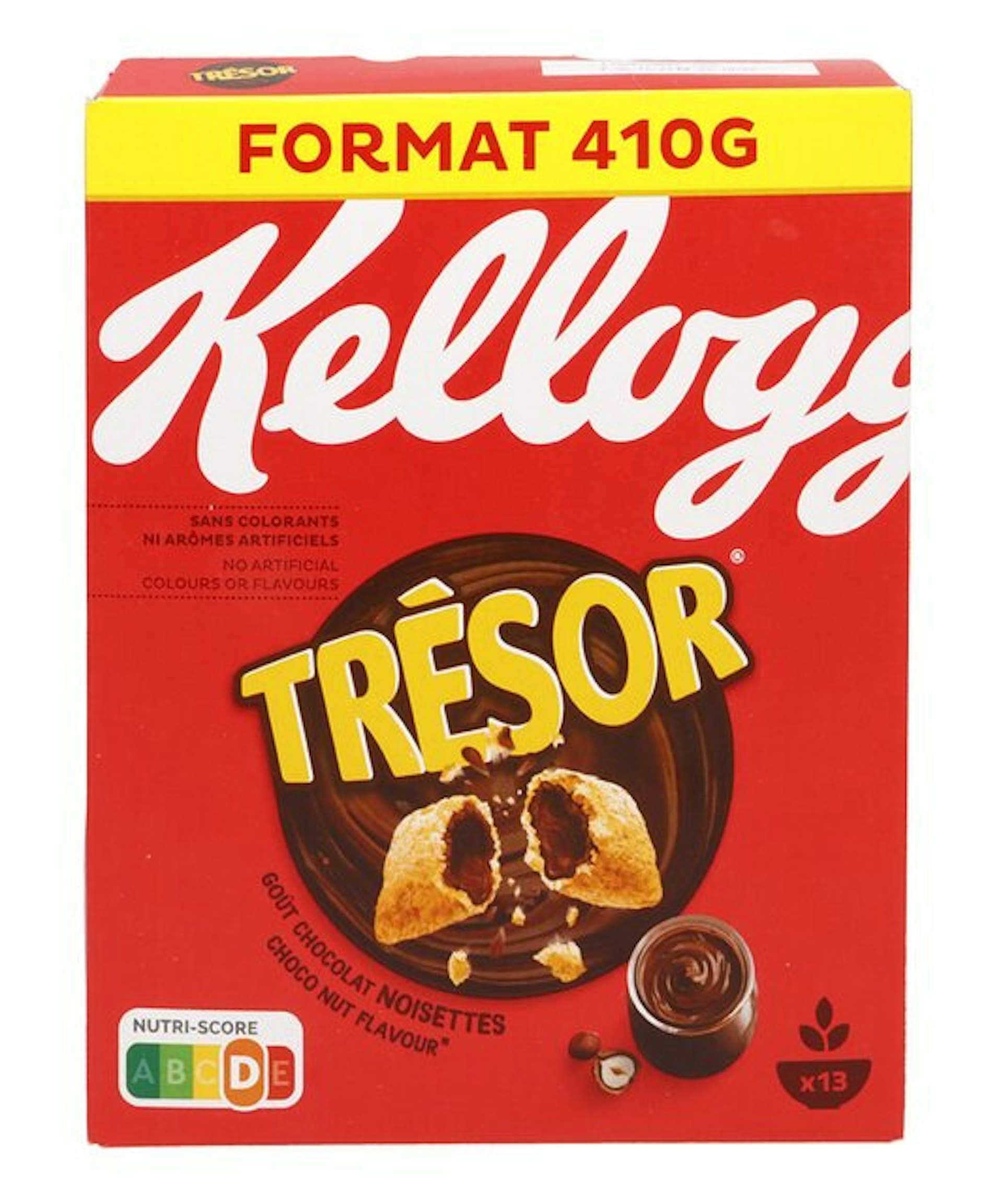 KELLOGG'S TRÉSOR chocolad.hazelnoot 410g