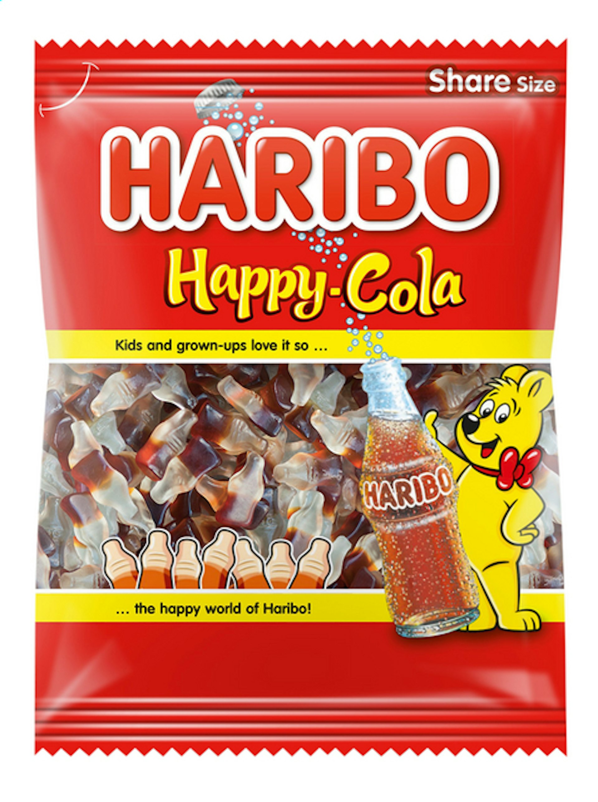 HARIBO snoep colaflesjes 500g