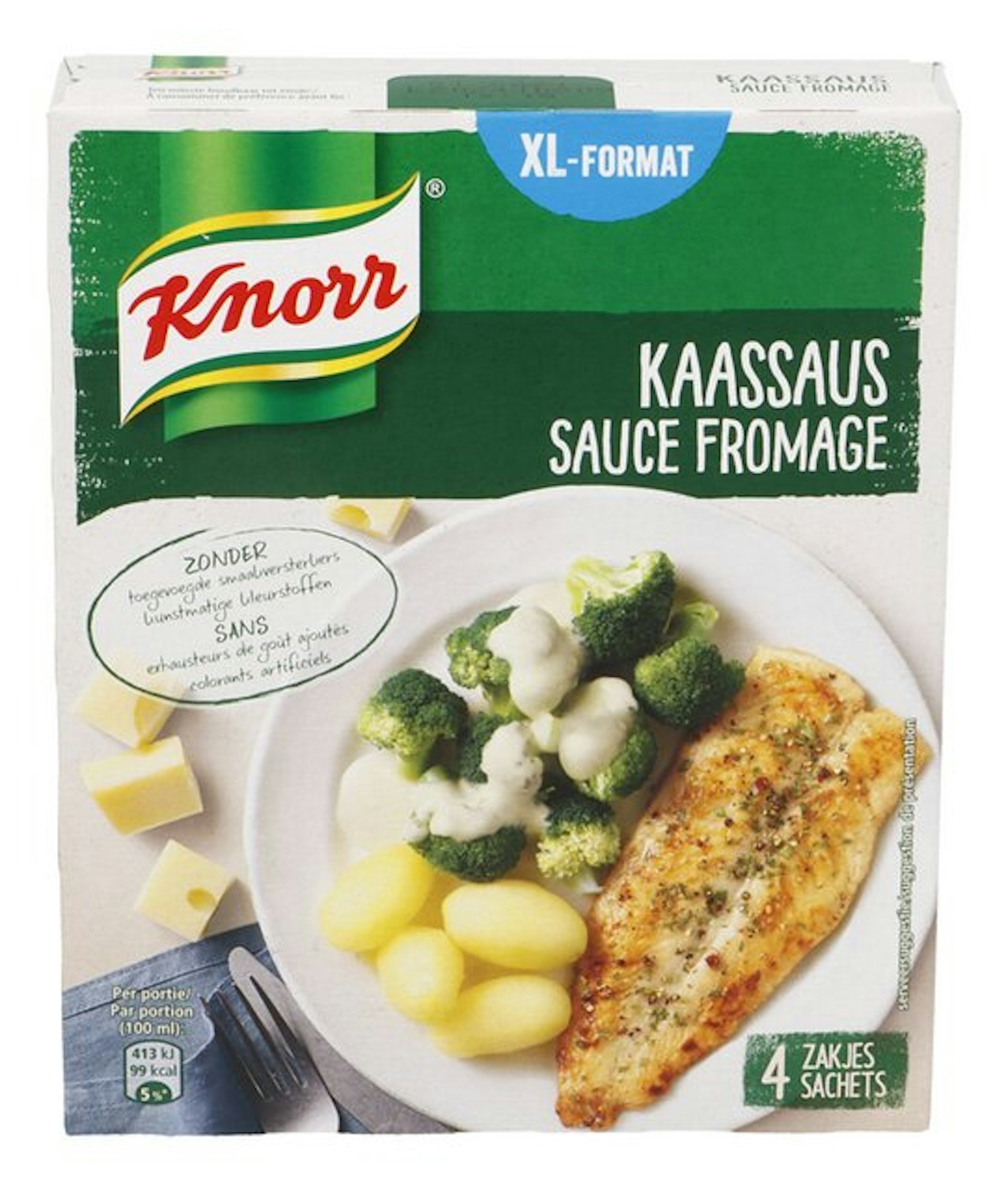 KNORR kaassaus 4x28g