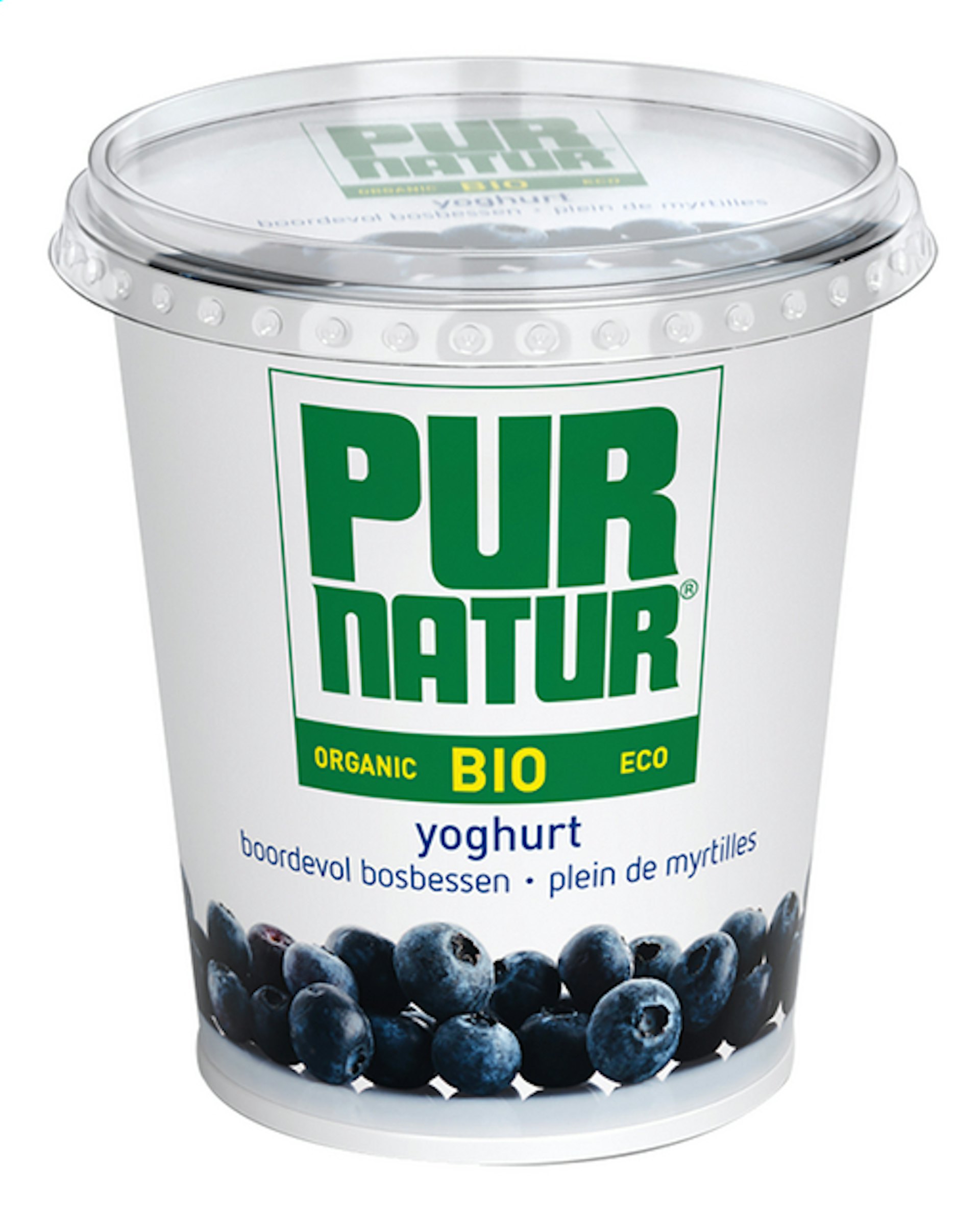 PUR NATUR yoghurt vol bosbes bio 700g