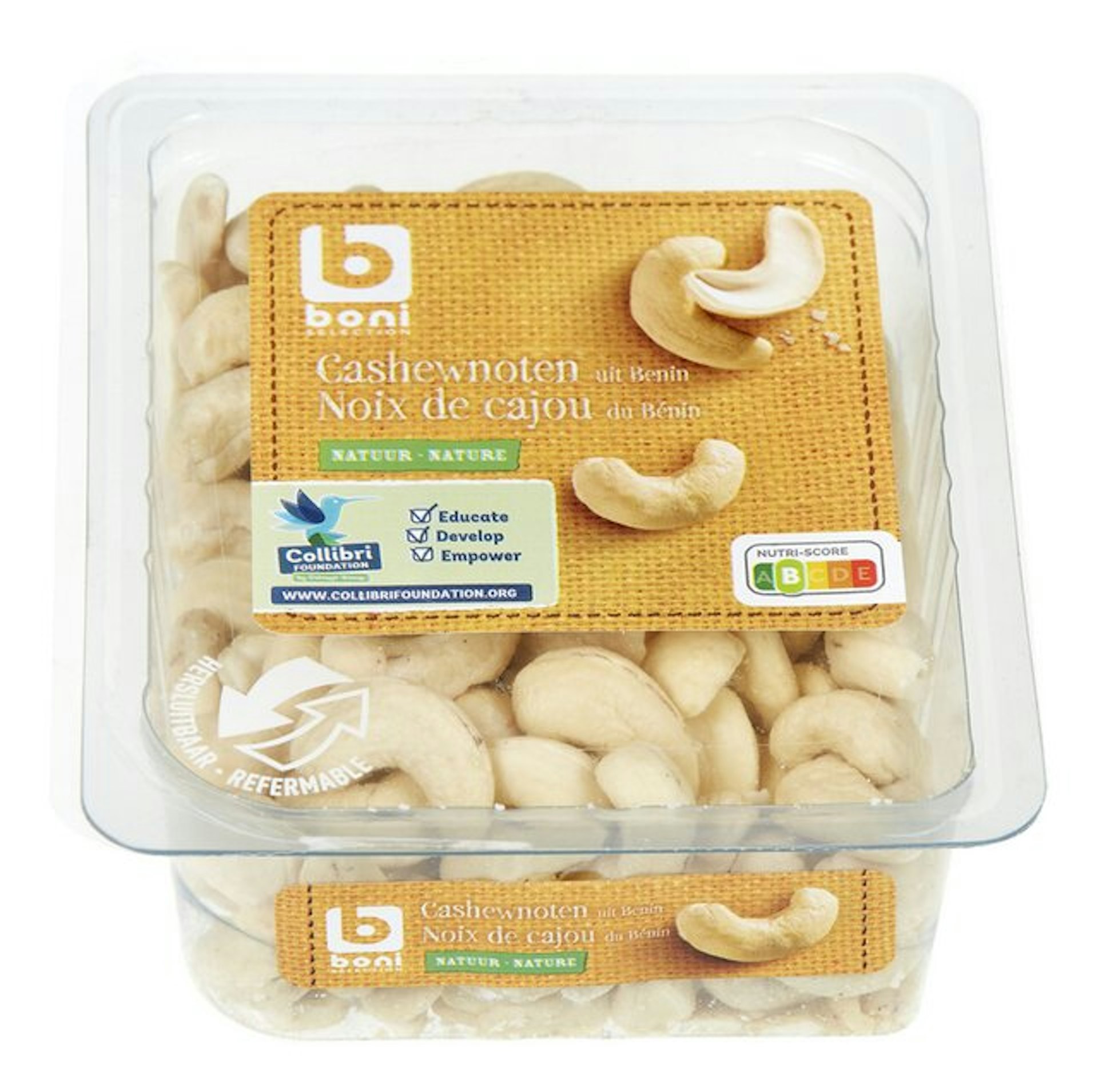 BONI cashewnoten natuur 250g