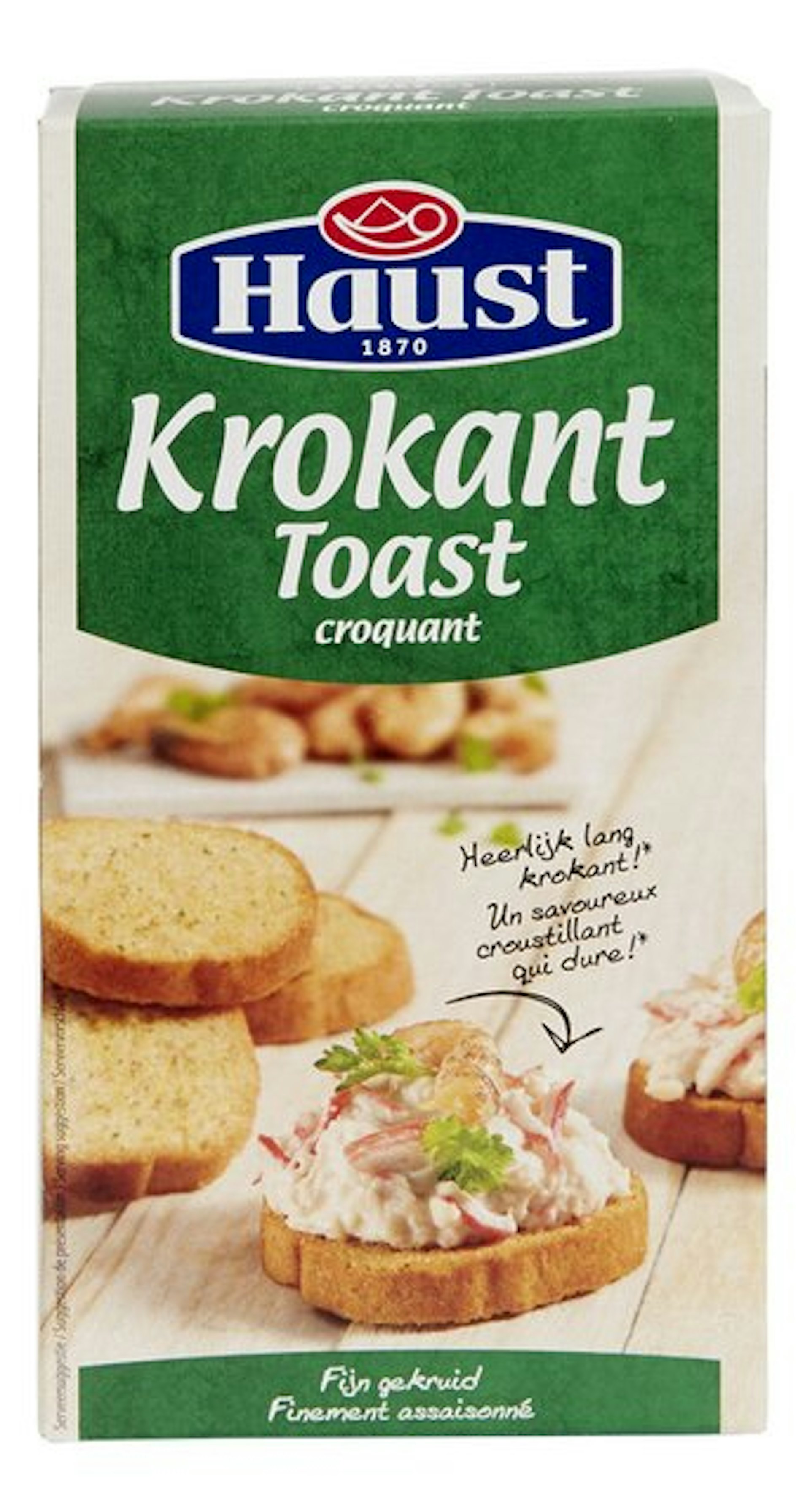 HAUST toast Krokant rond 100g