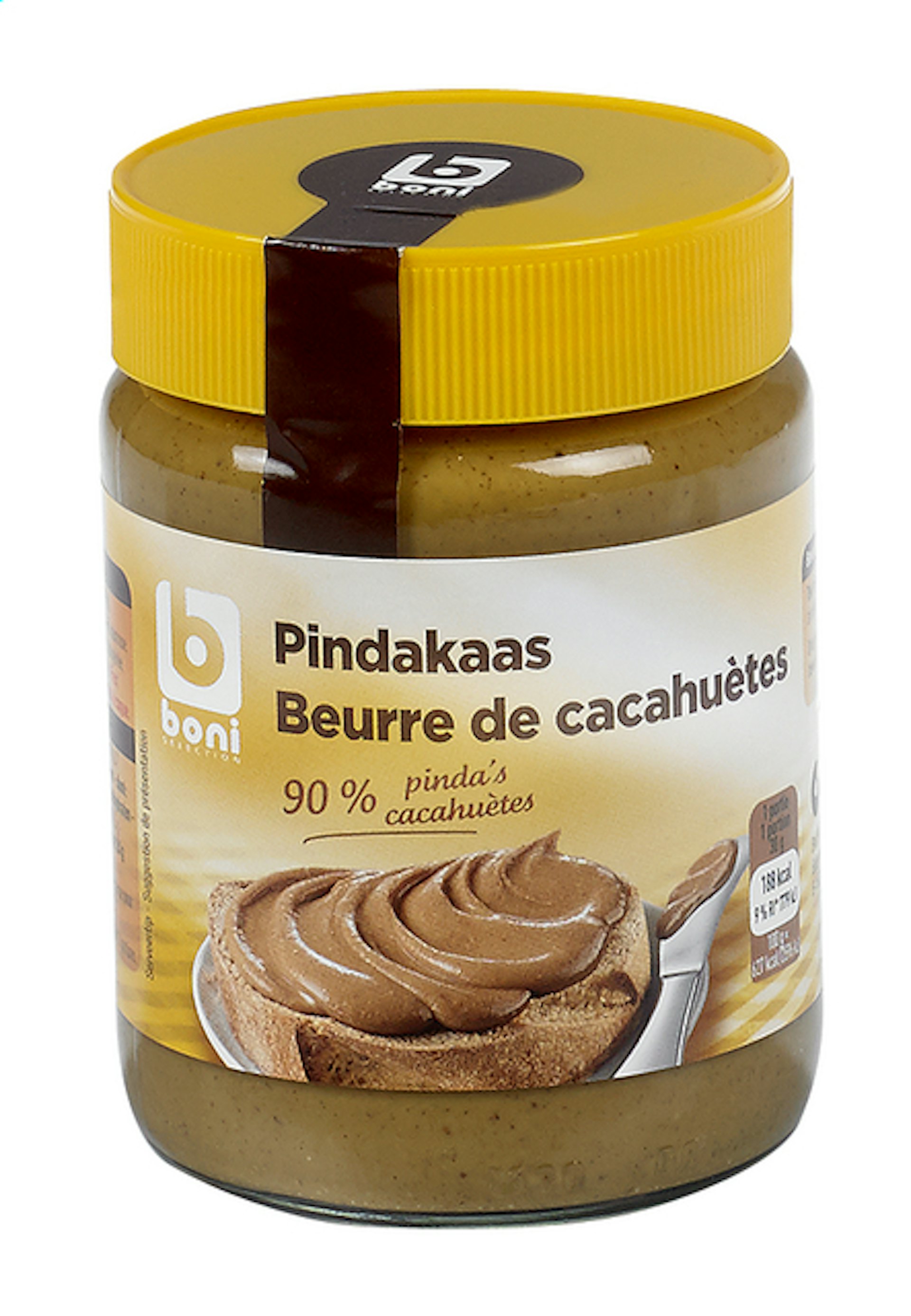 BONI pindakaas 90% 350g