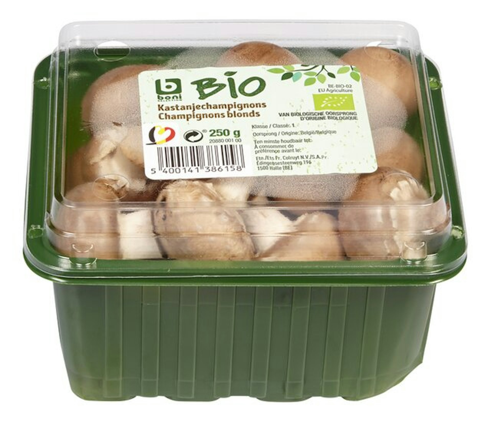 BONI BIO kastanjechampignons 250g