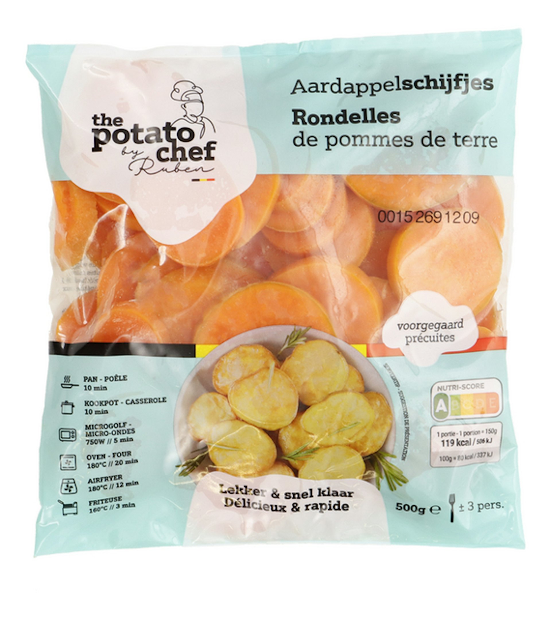 POTATO CH. aardap.schijfj.geko. 500g