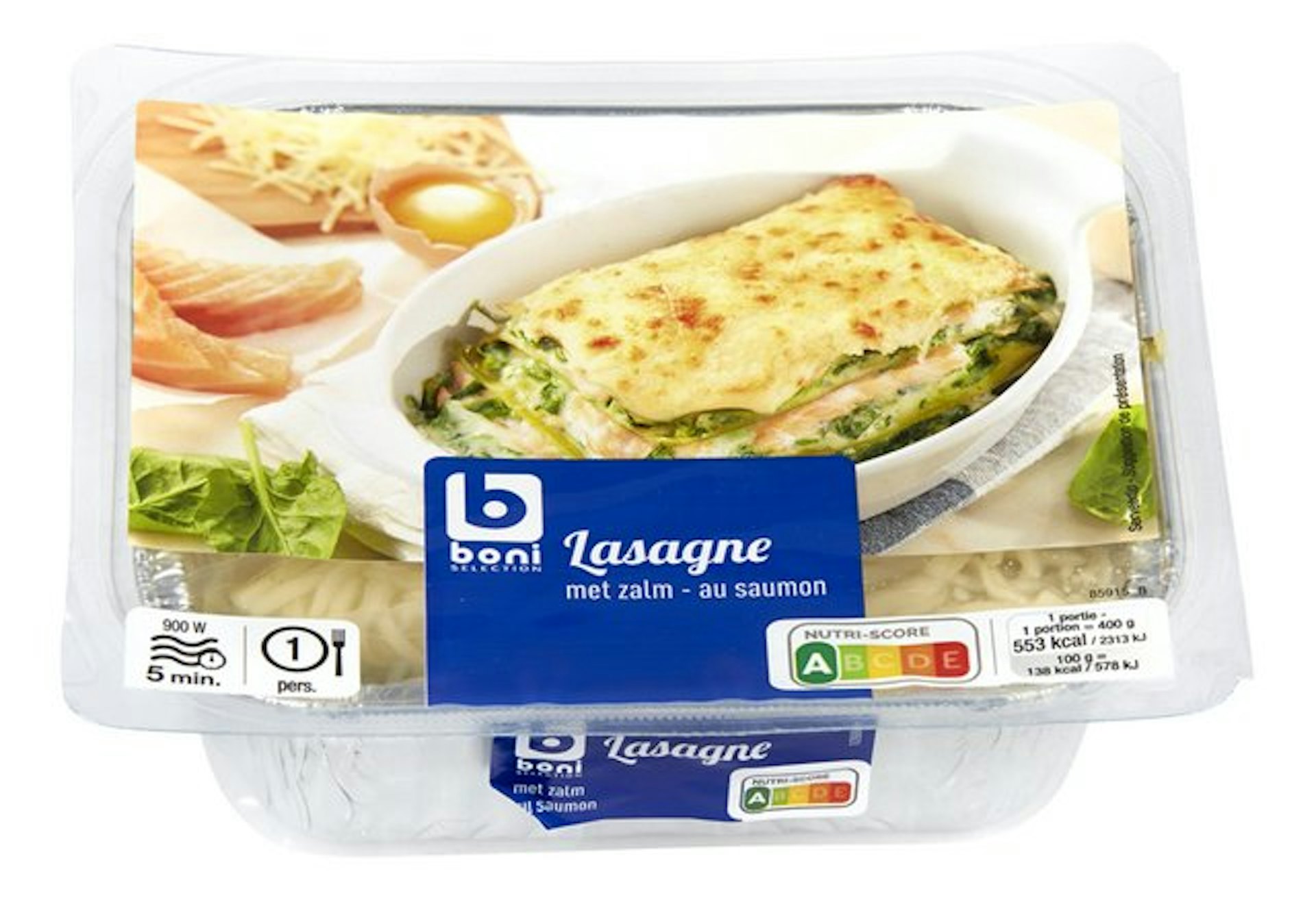 BONI lasagne zalm 400g