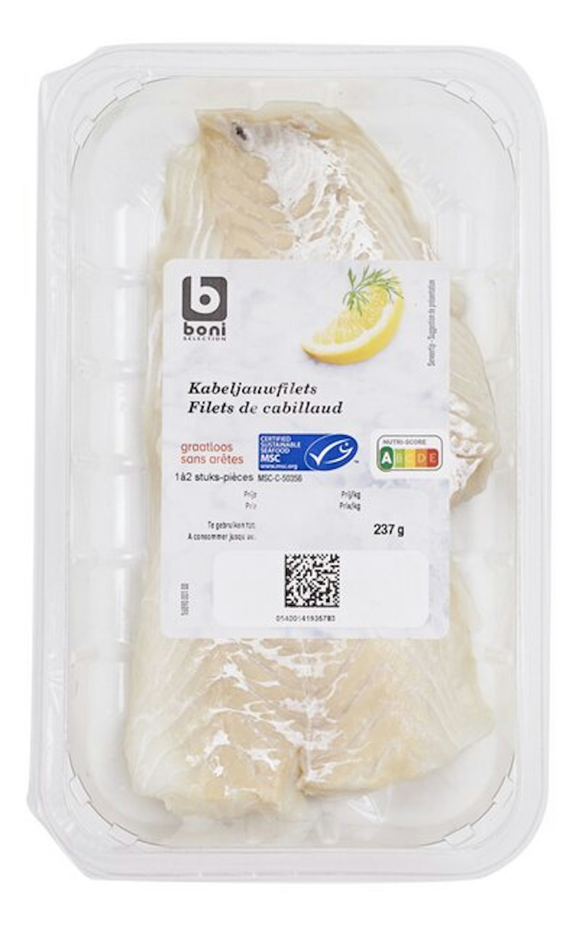 BONI kabeljauwfilet 300g