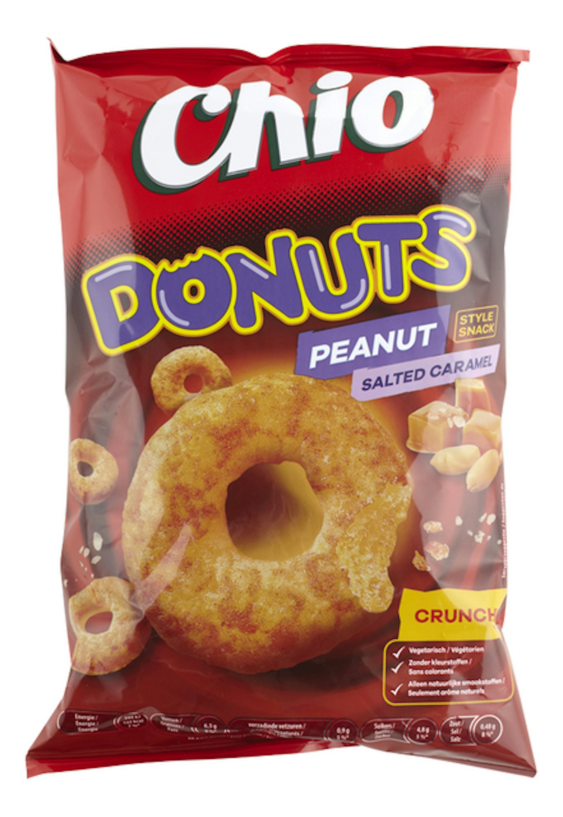 CHIO donuts Peanut Salted Caramel 110g