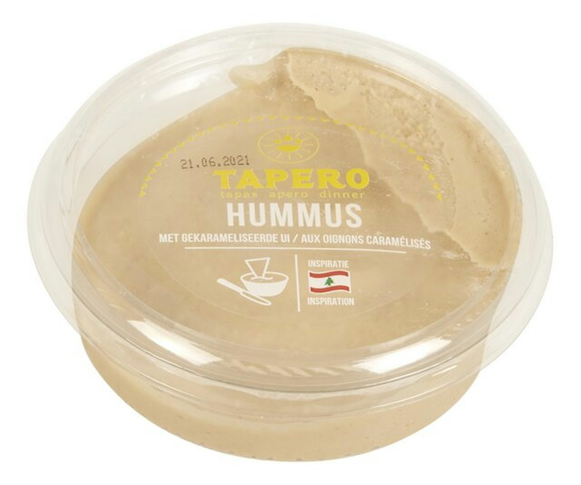 TAPERO hummus gekaramel.rode ui 150g