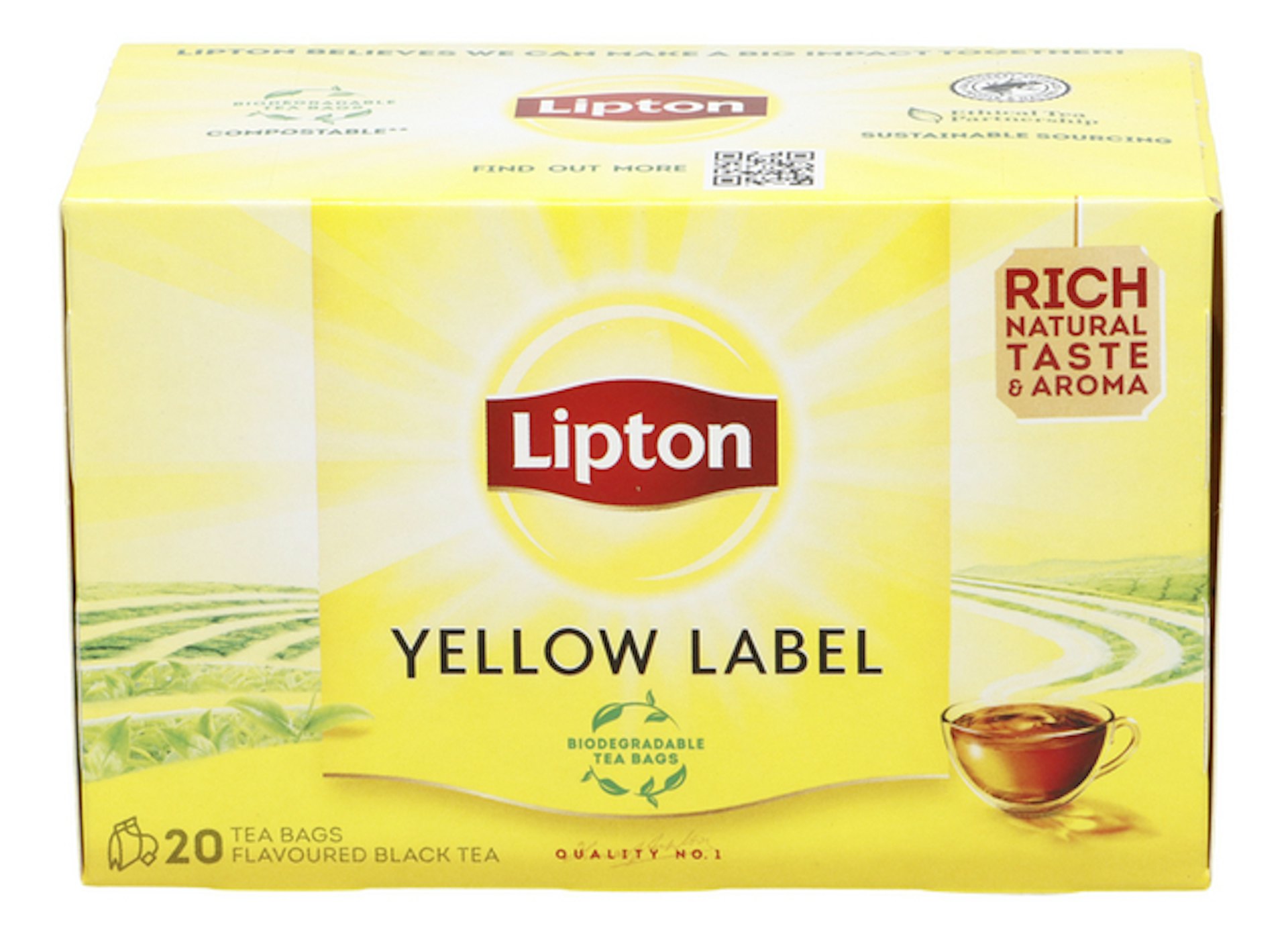 LIPTON Yellow Label 20st