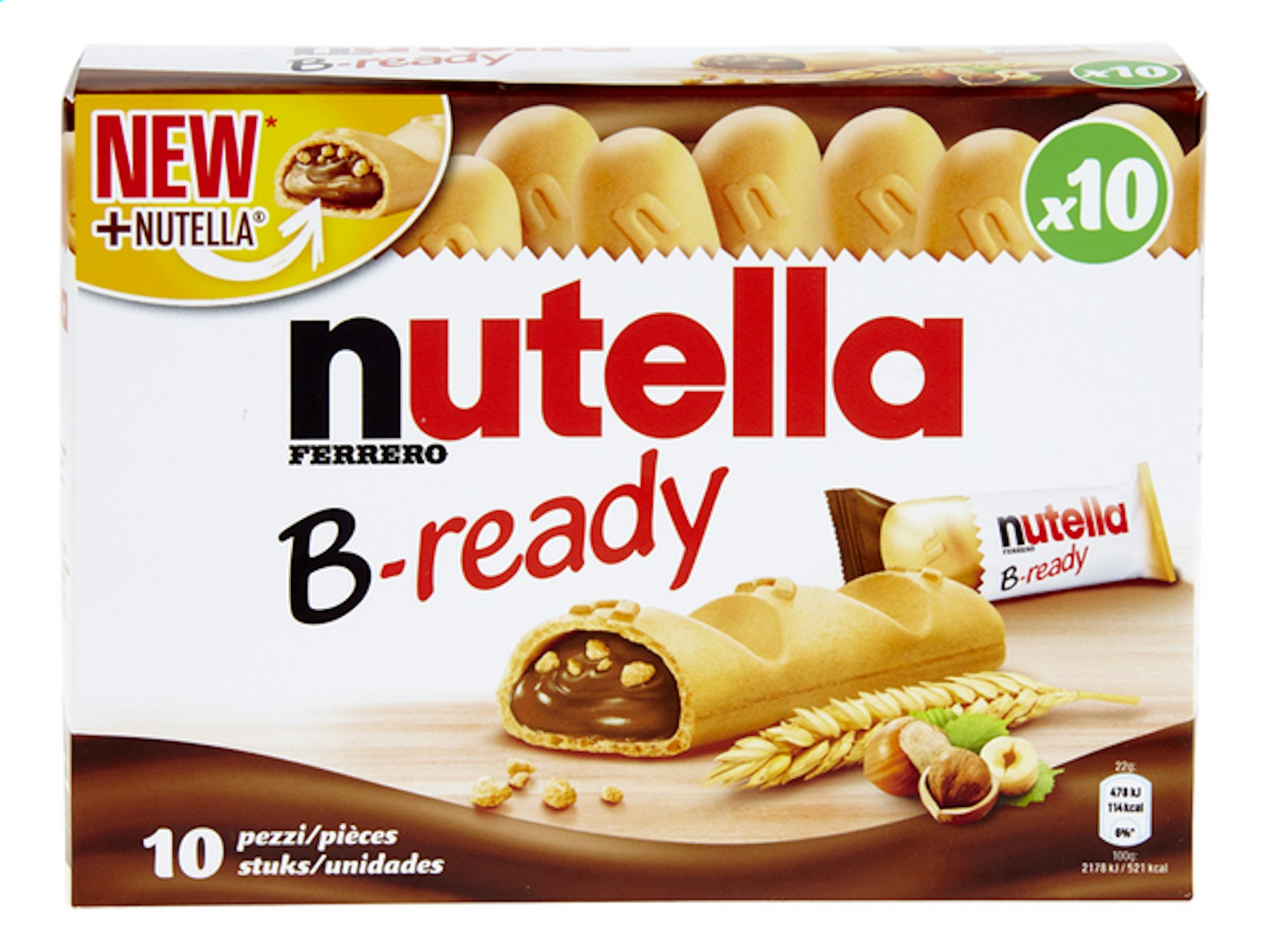 NUTELLA koeken B-ready 10x22g