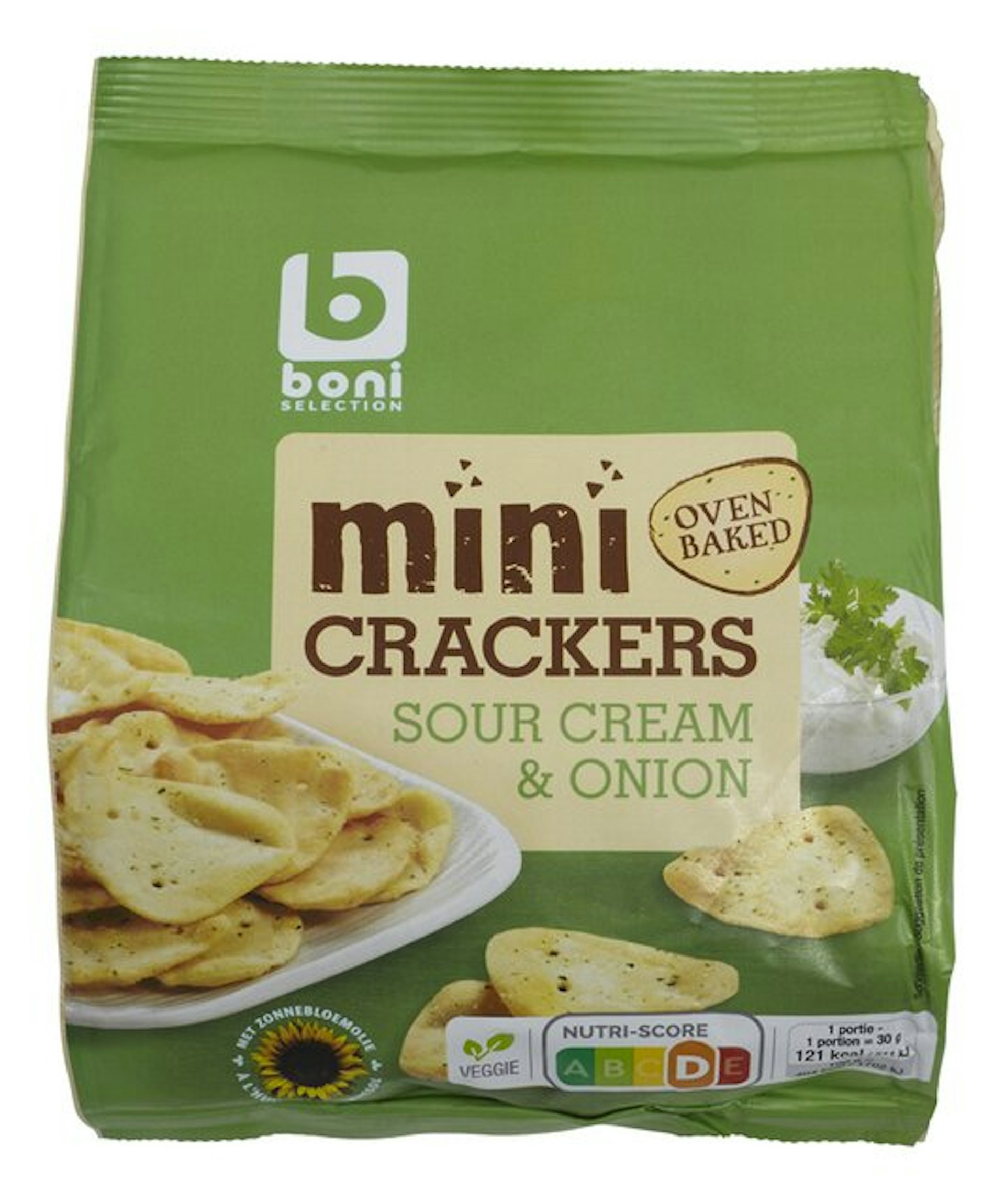 BONI mini crackers Sour Cr&Onion 125g