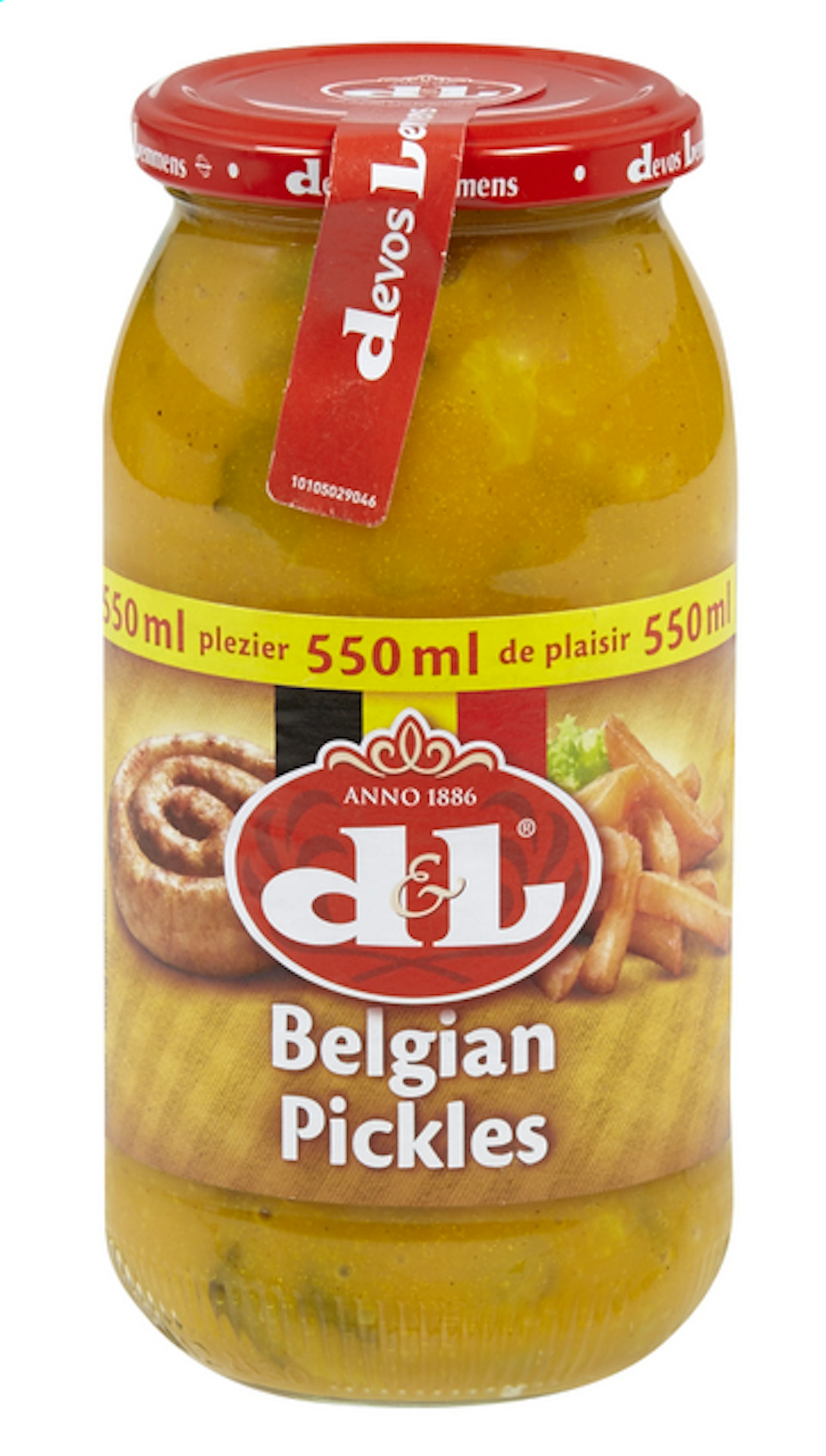 DEVOS LEMMENS Belgian Pickles 550ml