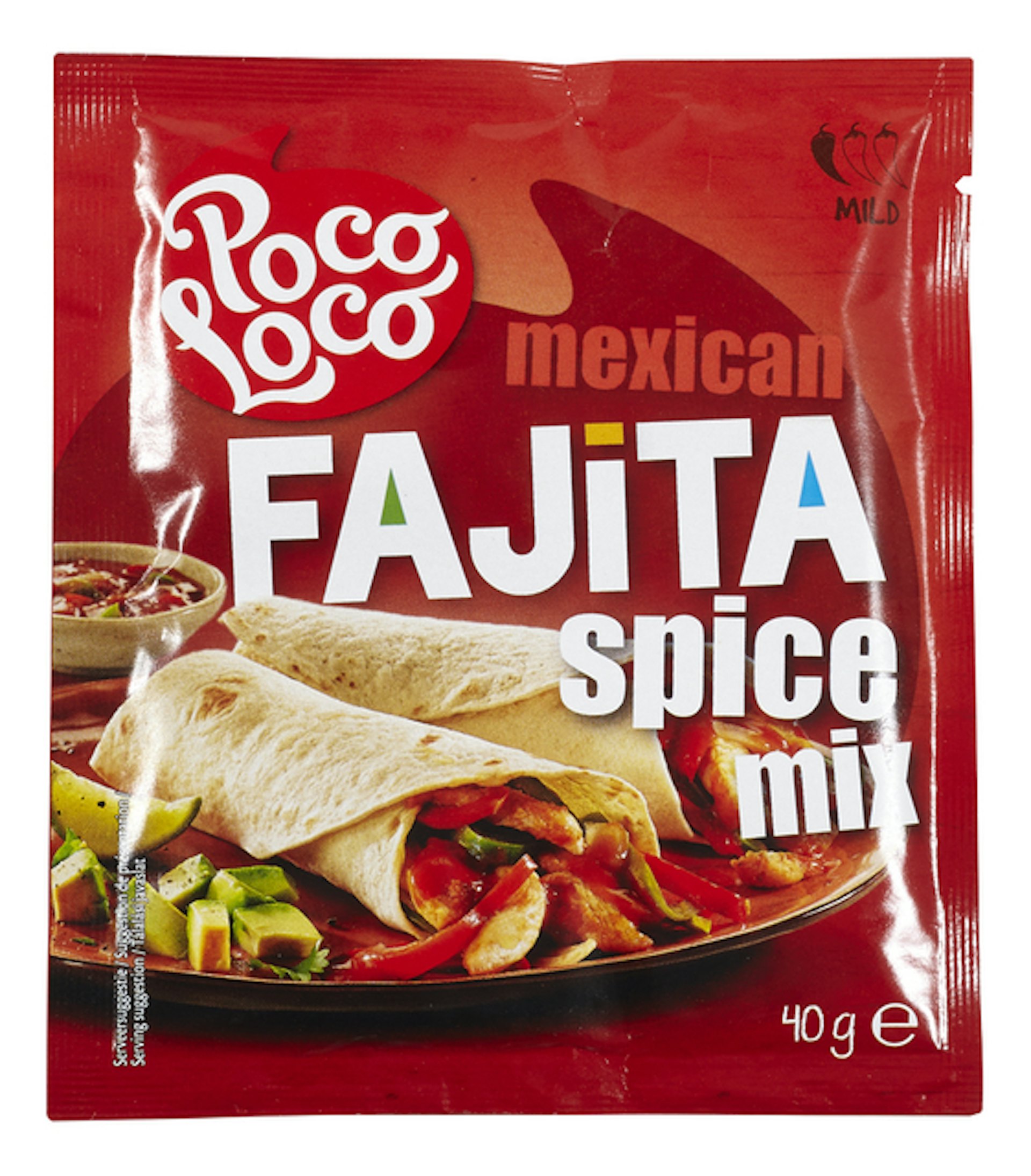 POCO LOCO Mexican fajita mix 40g