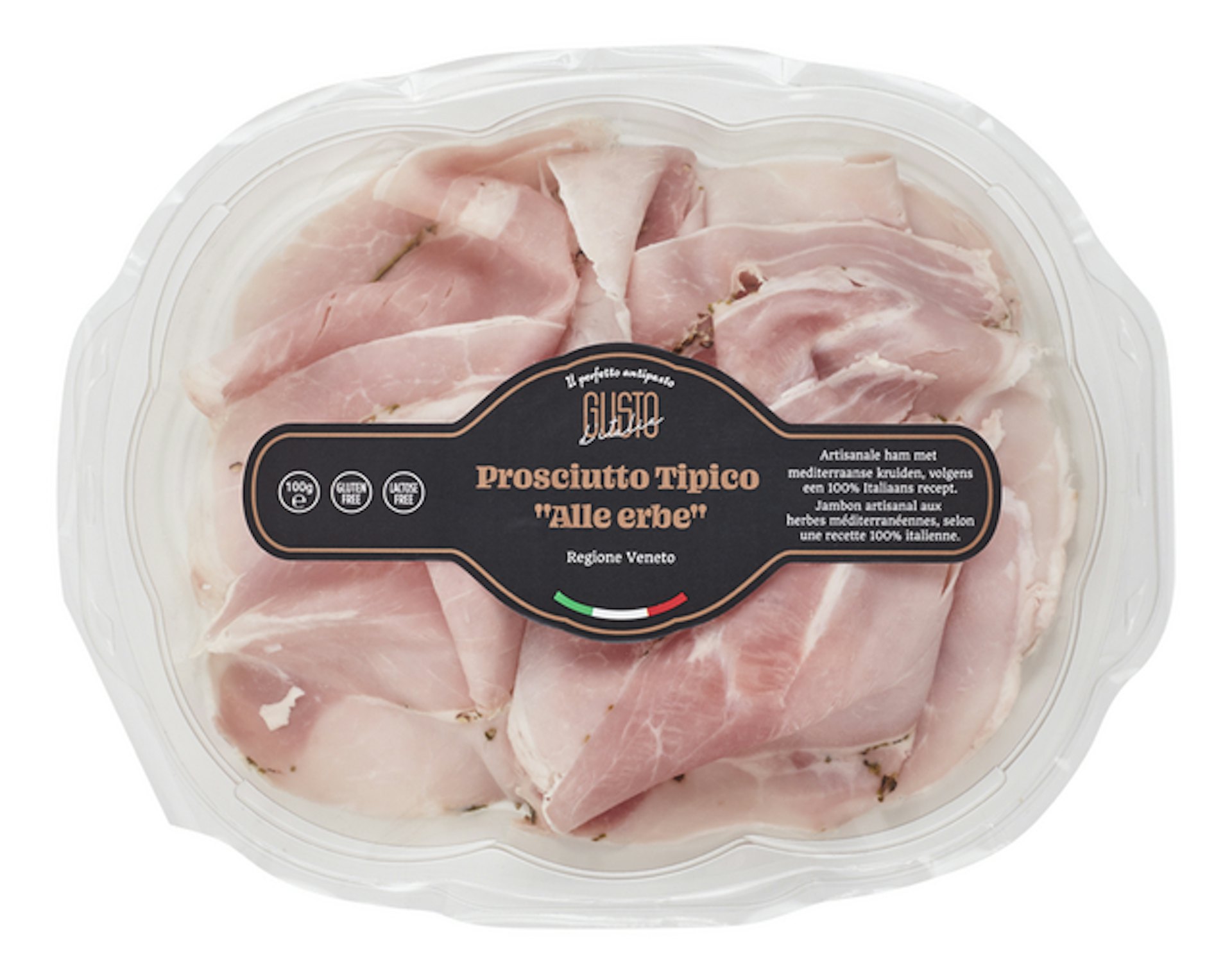 Gusto d'Italia Proscuitto alle erbe 100g