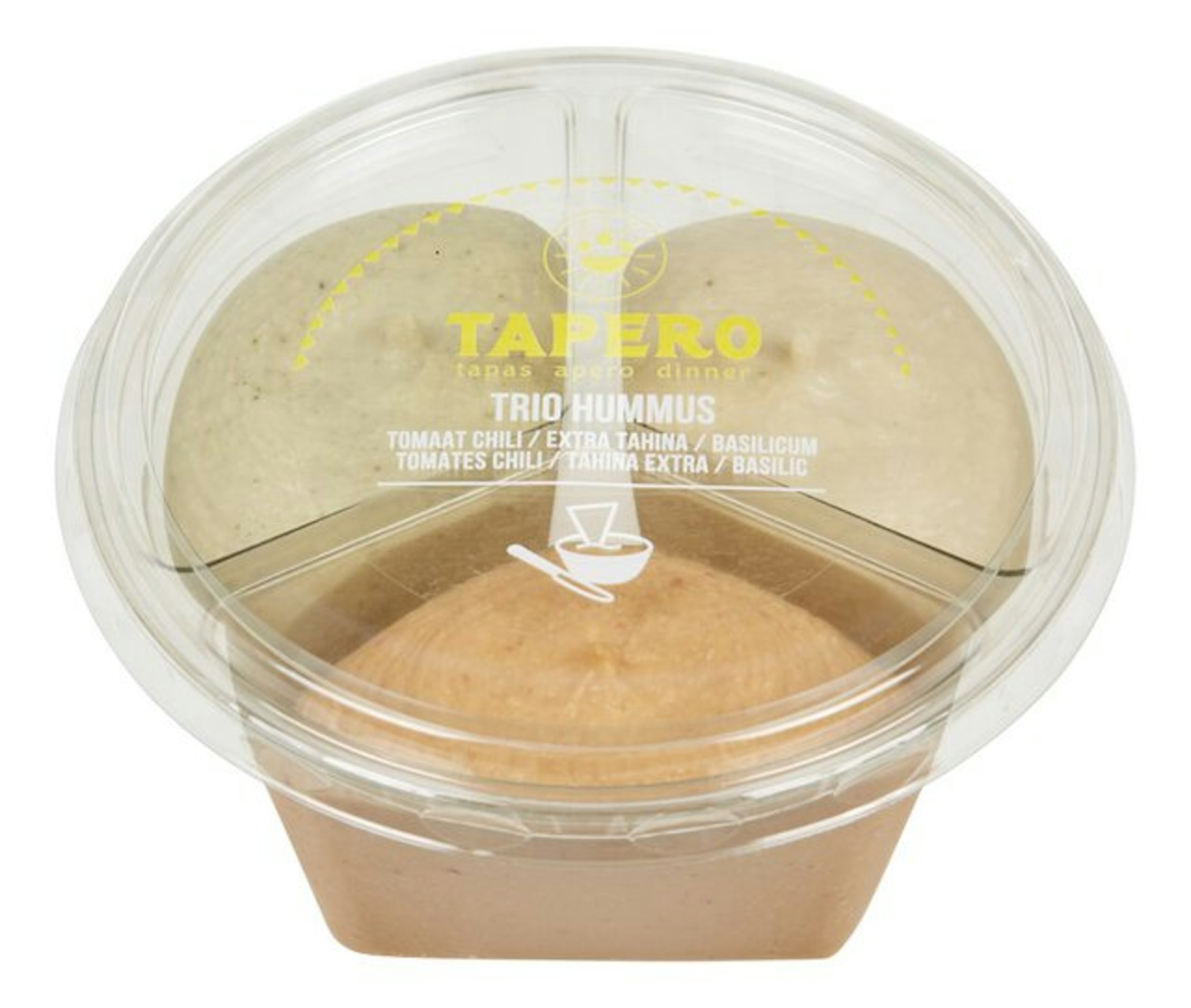 TAPERO Trio hummus 210g