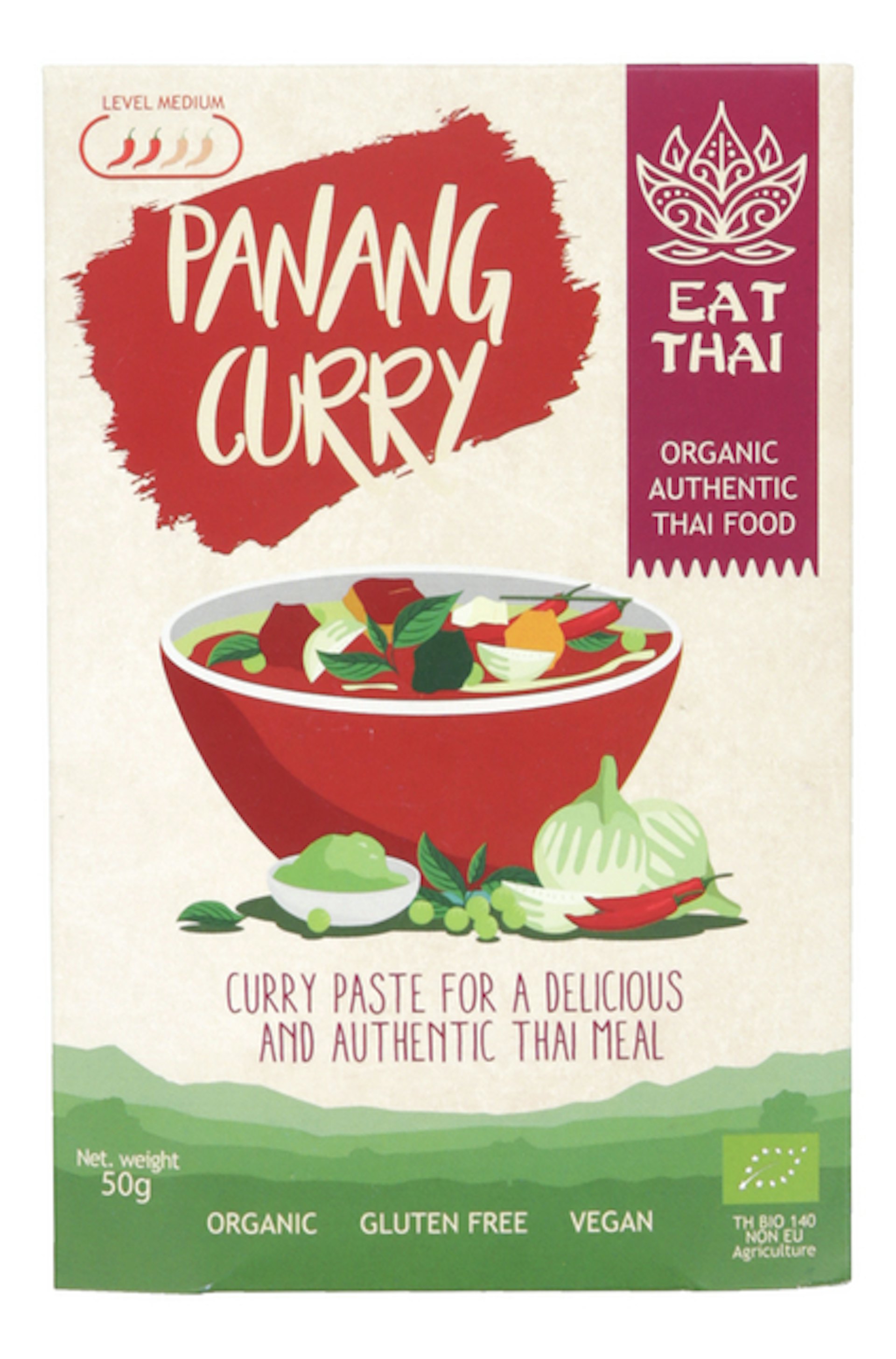 EAT THAI panang currypasta bio 50g