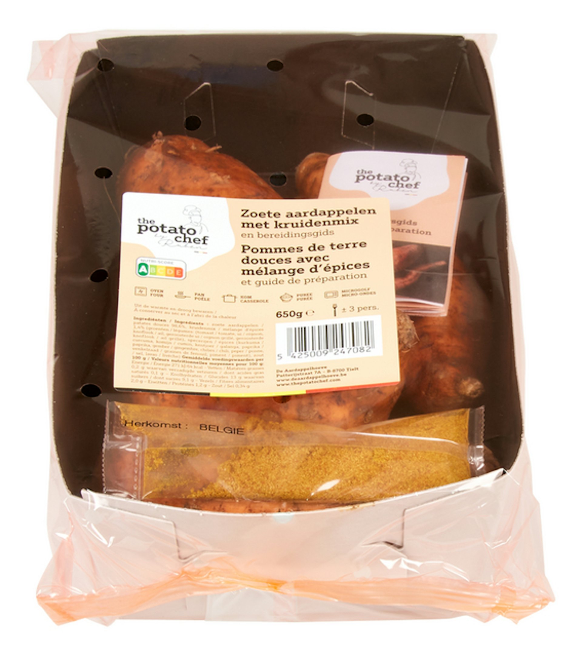 POTATO CH. zoete aardappel kruiden 650g