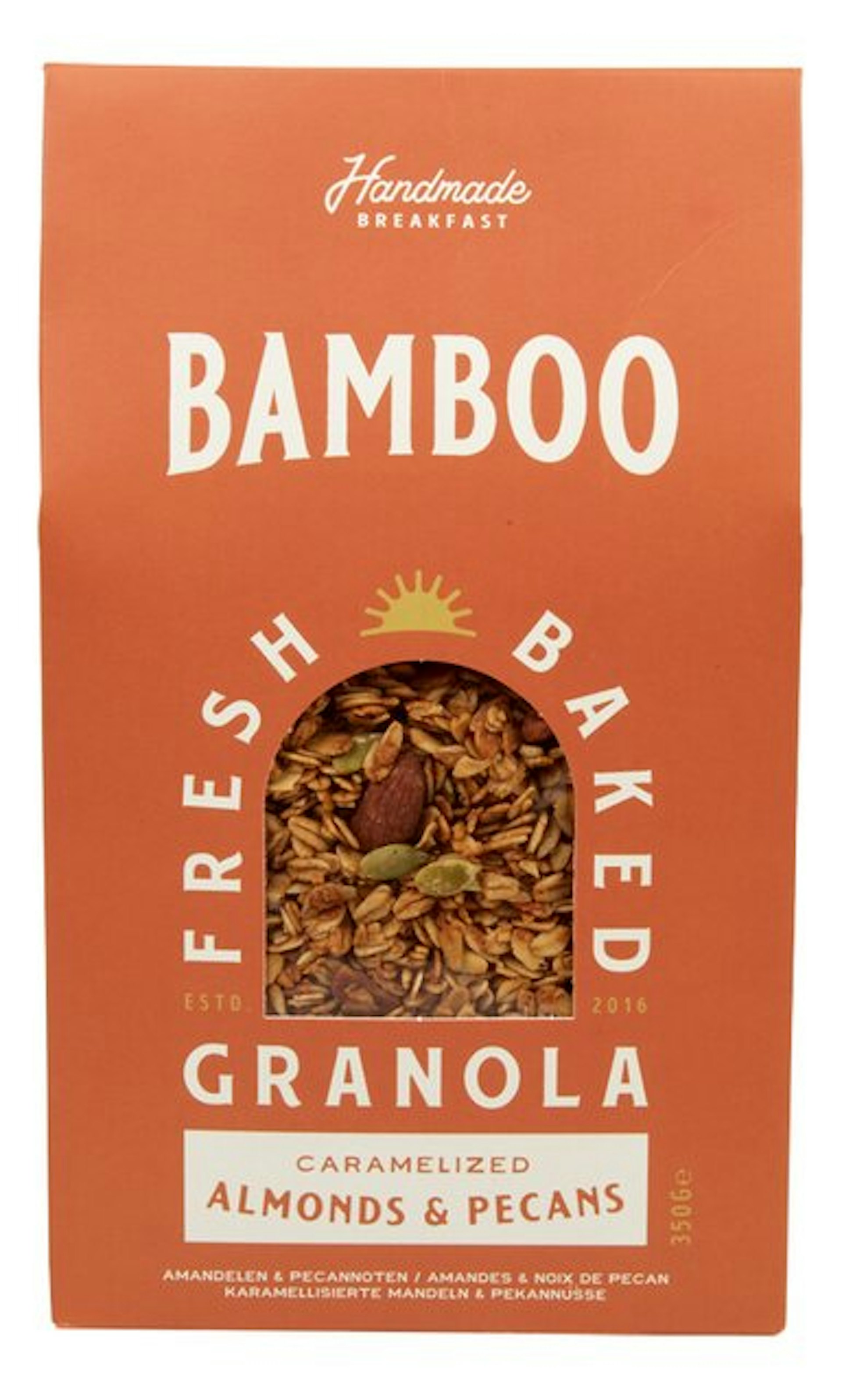 BAMBOO granola Caramel Almond&Pecan 350g