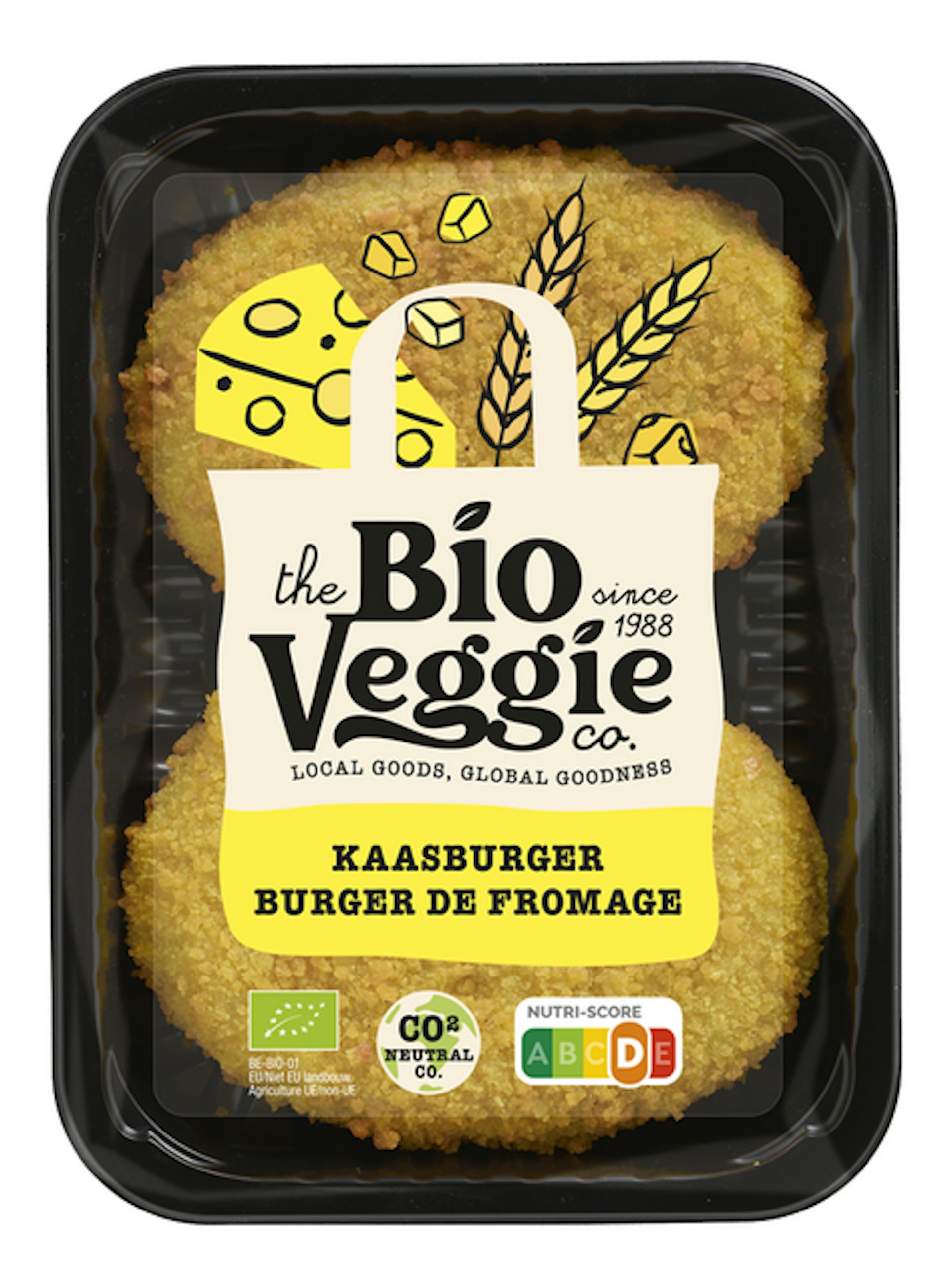 THE BIO VEGGIE COMPANY kaasburger 170g