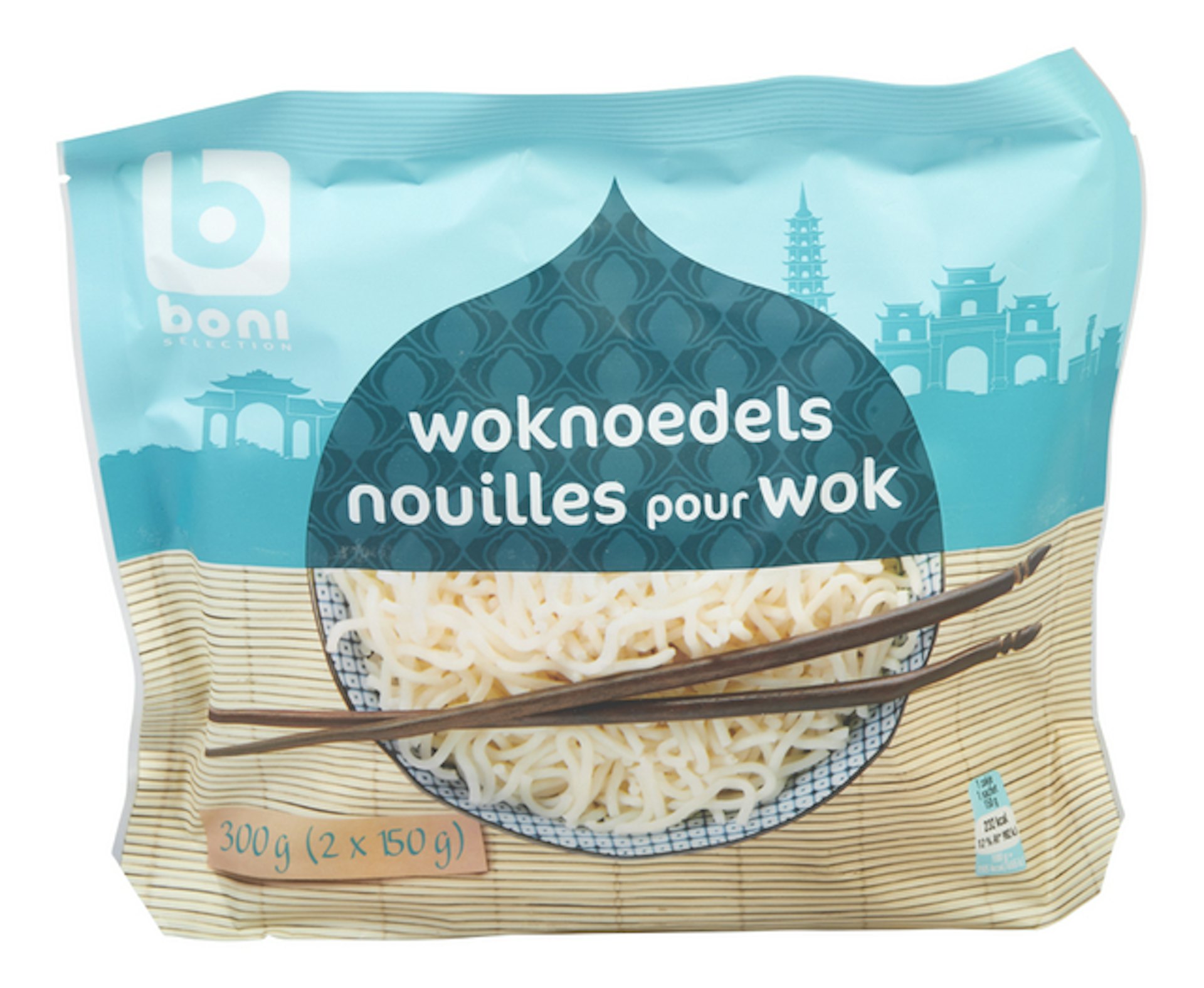 BONI noedels wok 2x150g