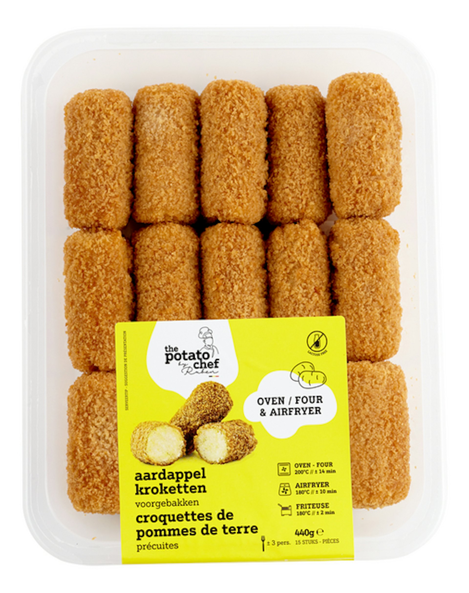 THE POTATO CHEF aardappelkroketten 440g