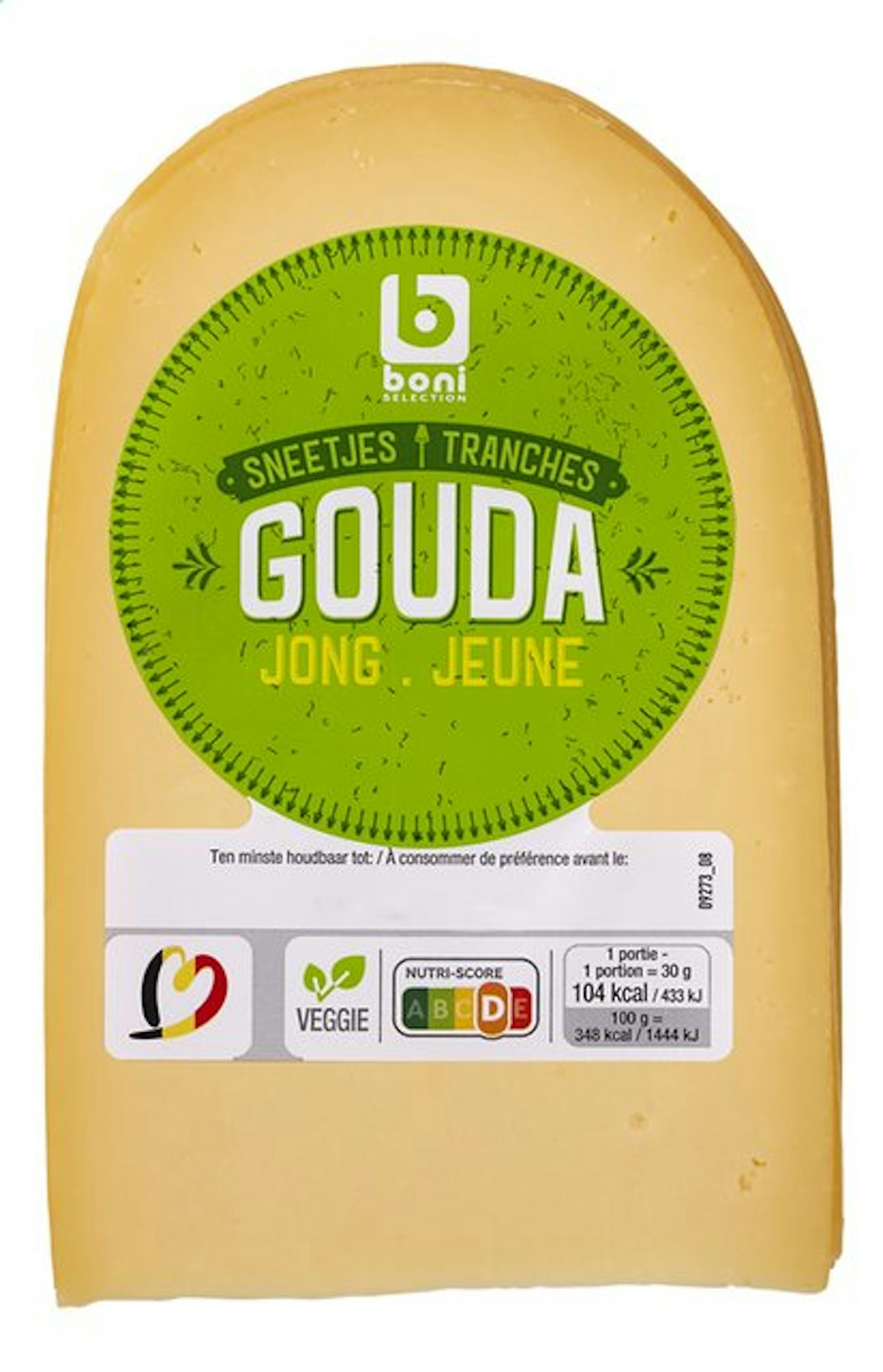 BONI Belgische Gouda jong sneden 350g