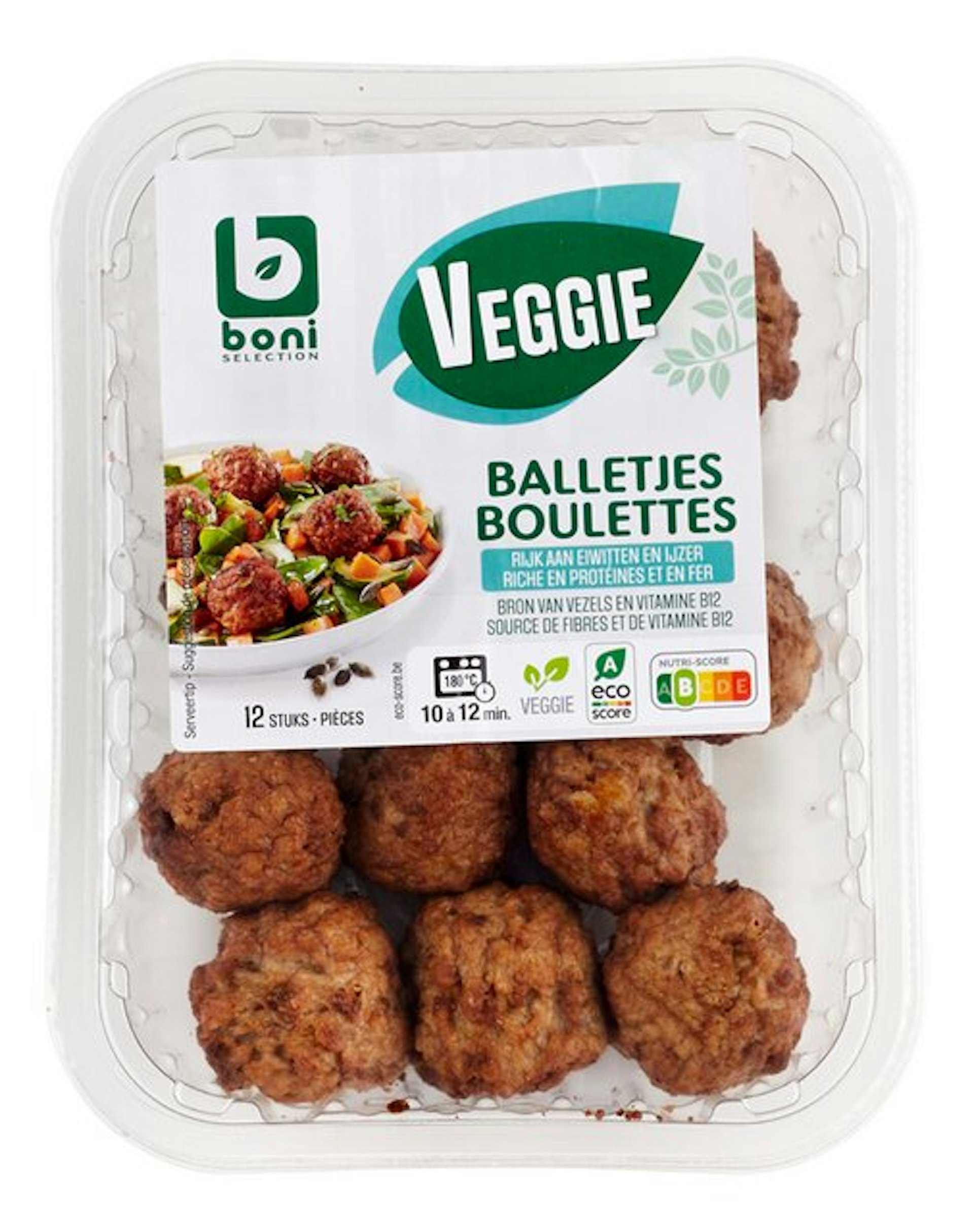 BONI balletjes vegetarisch 204g