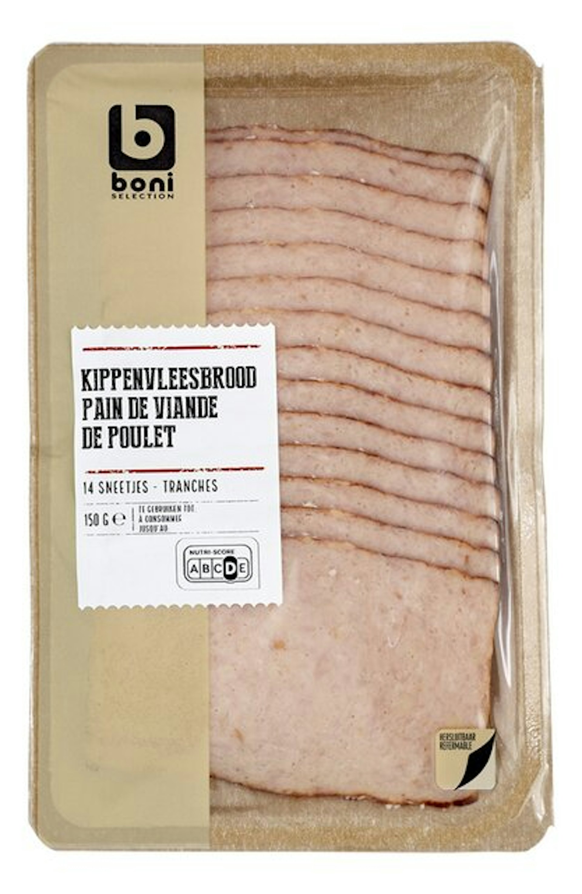 BONI Freshpack Kippenvleesbrood 150g