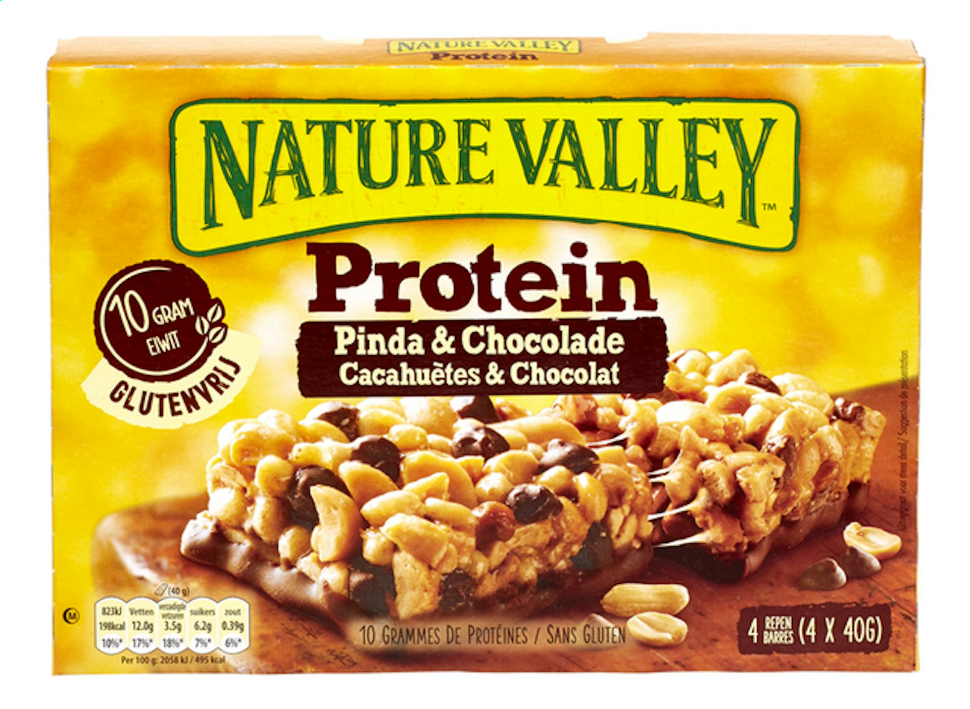 NATURE VALLEY protein pind&choc.GV 160g