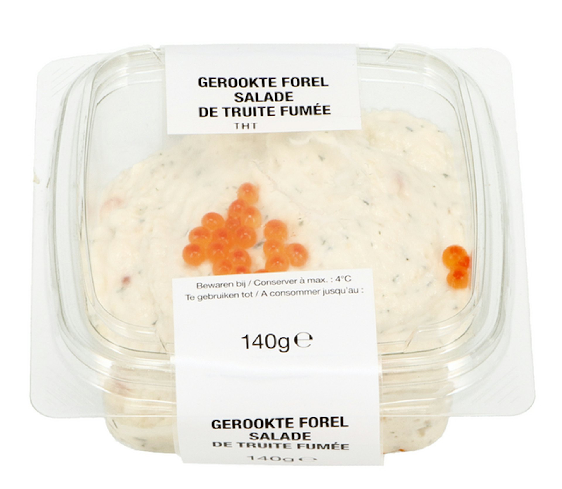 Gerookte forelsalade 140g