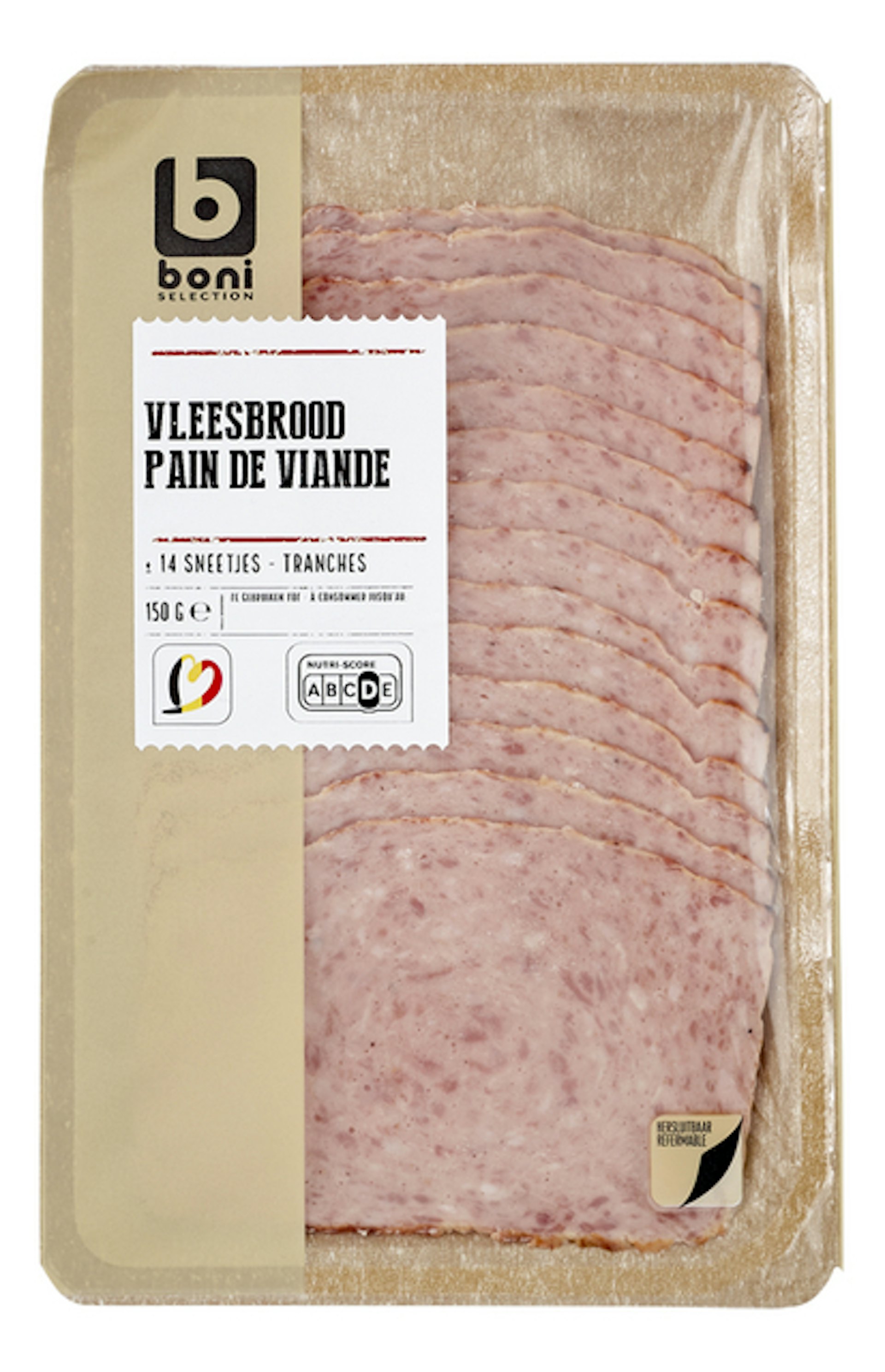 BONI Freshpack Vleesbrood 150g