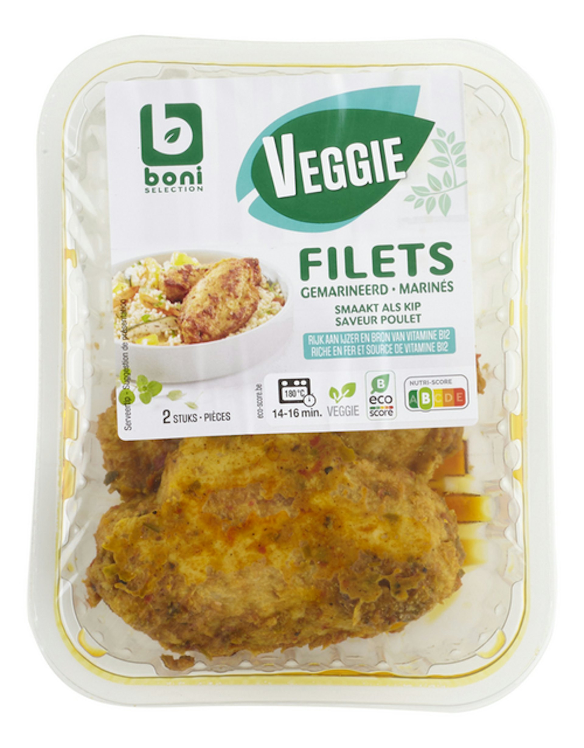 BONI filets gemarineerd vegetarisch 180g