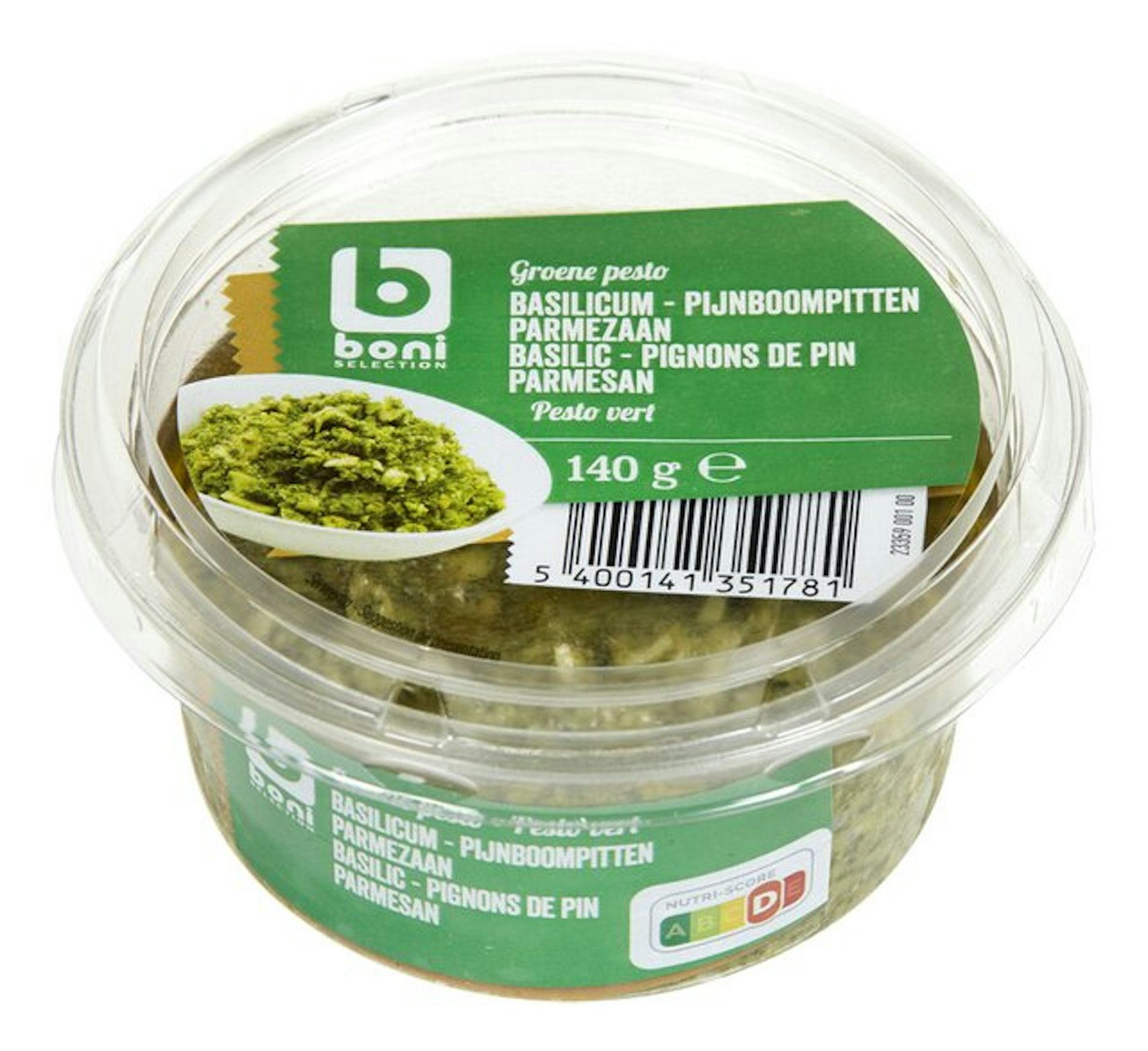 BONI groene pesto 140g