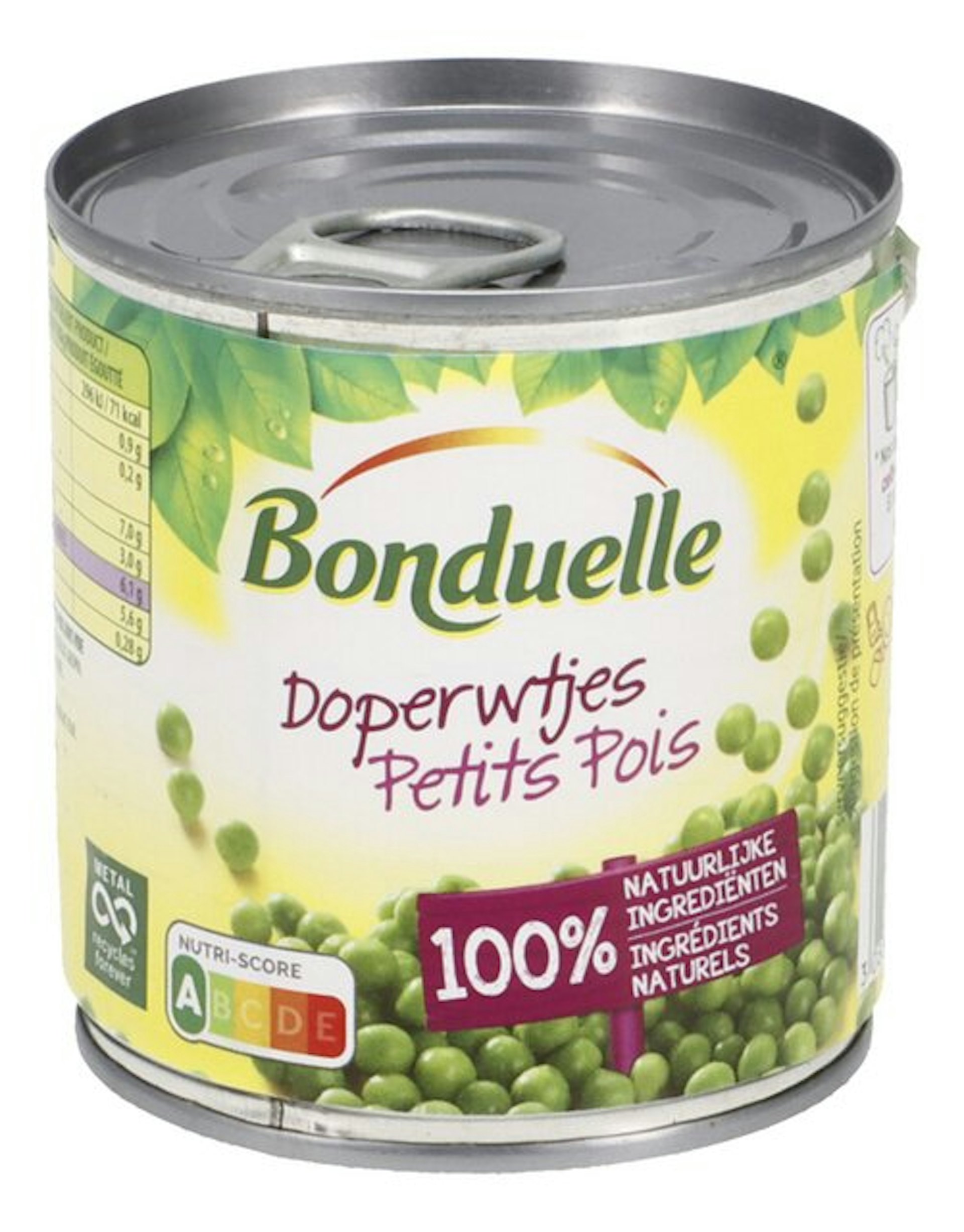 BONDUELLE doperwtjes 160g