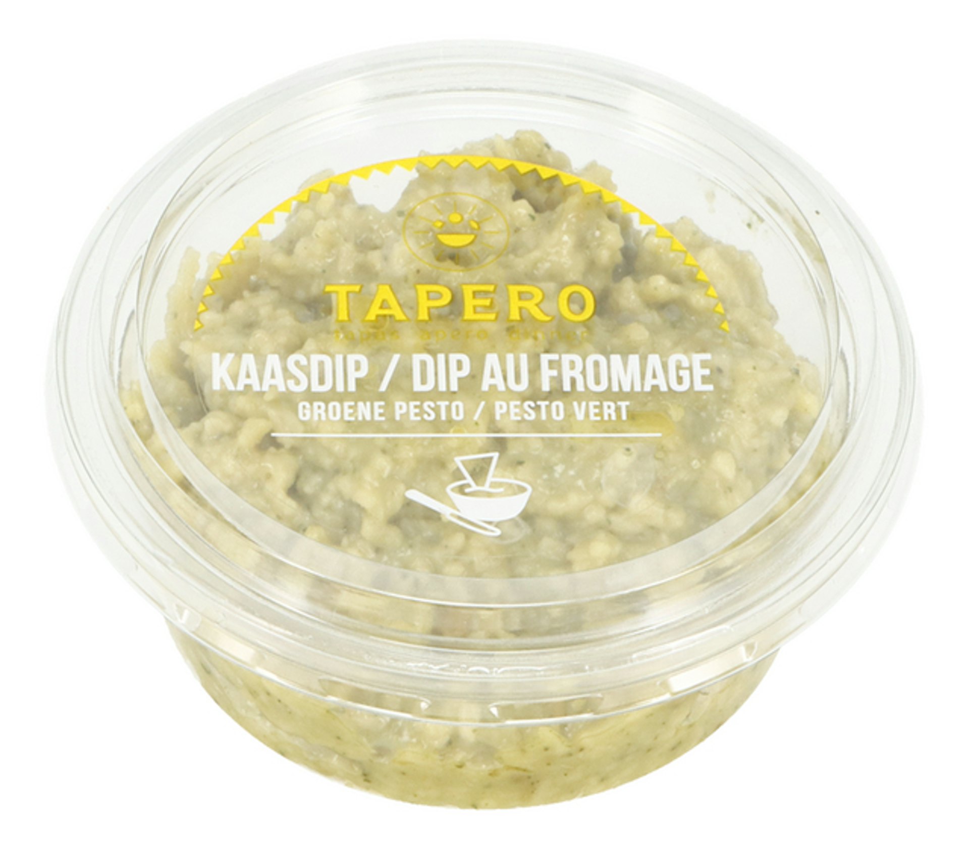 TAPERO Dip oude kaas groene pesto 175g