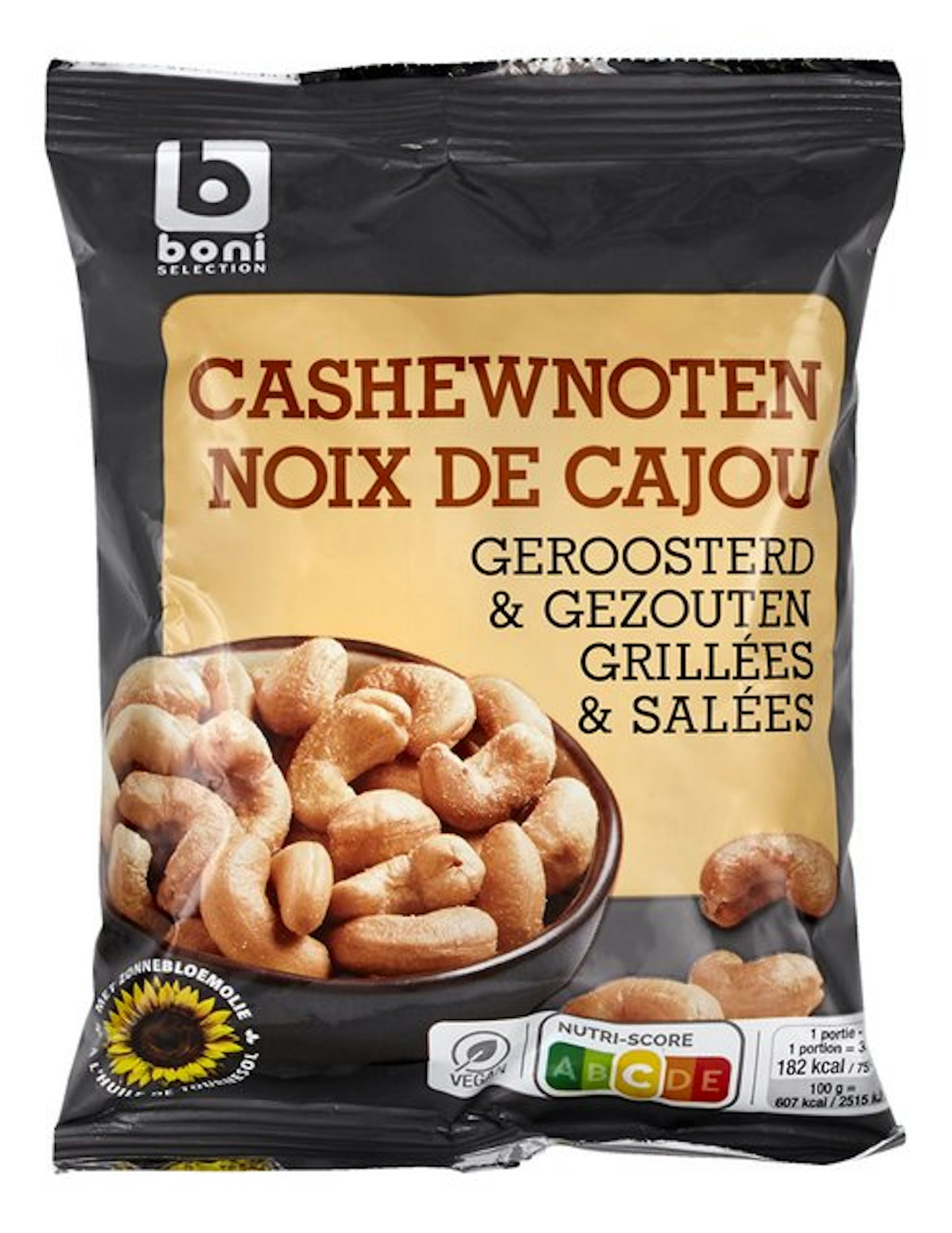 BONI cashew geroost&gezouten 200g