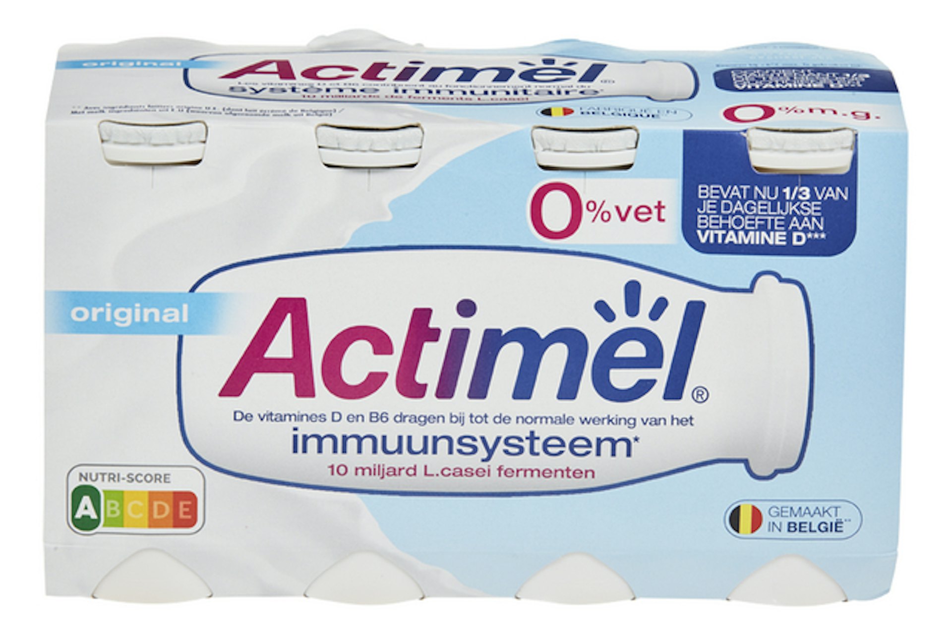 ACTIMEL natuur 0% 8x100ml