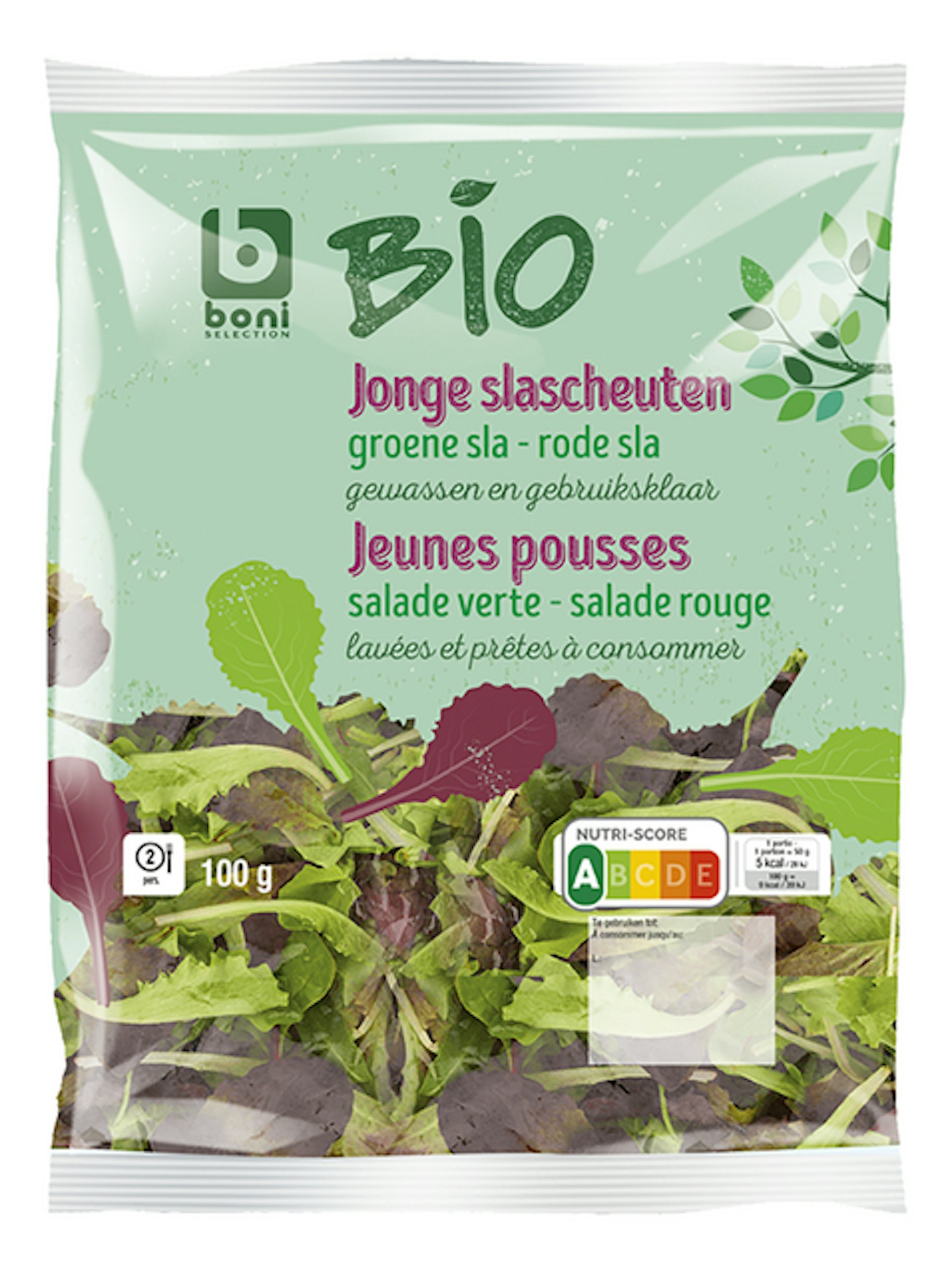 BONI BIO jonge sla 100g