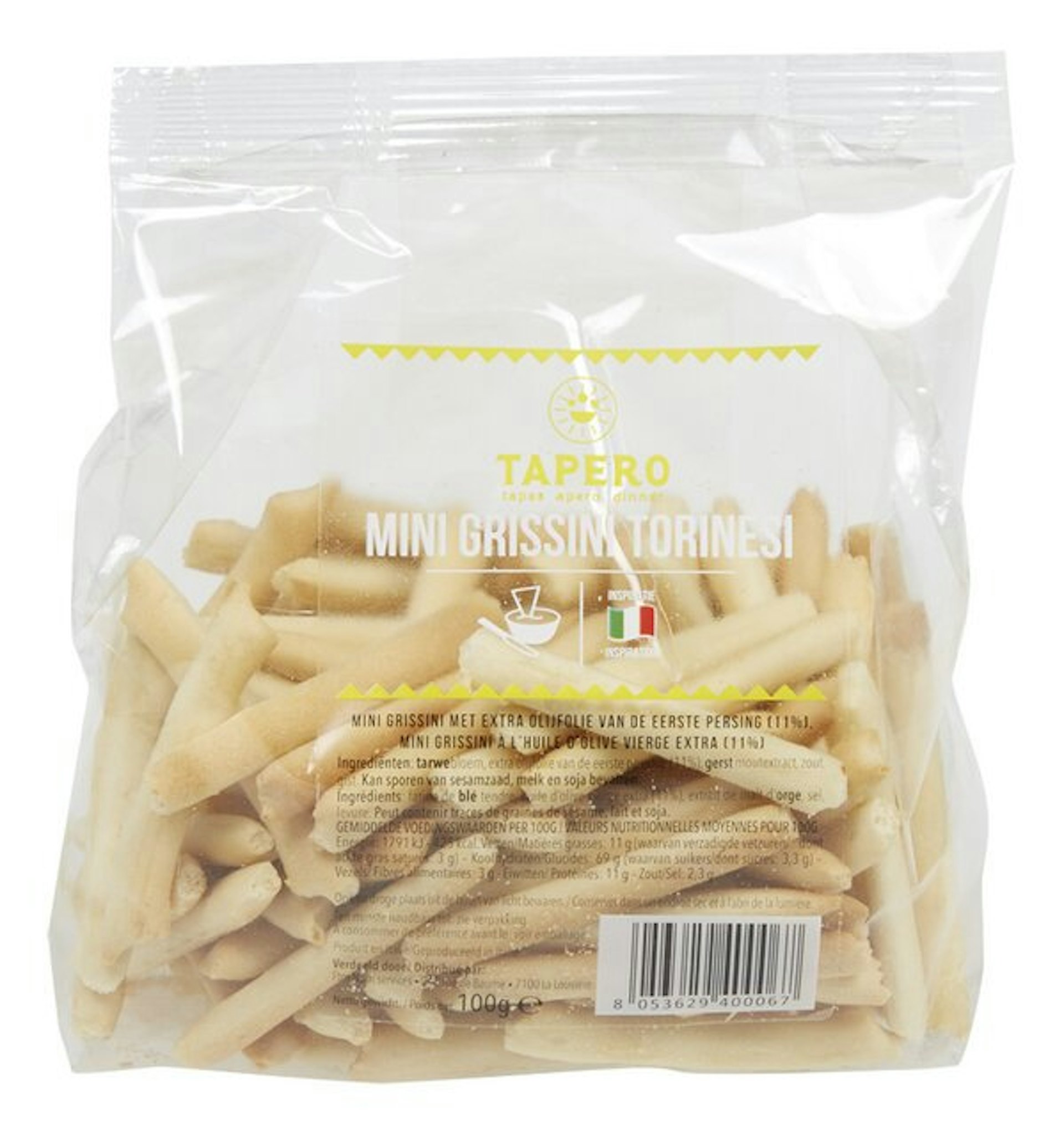 TAPERO mini grissini torinesi 100g