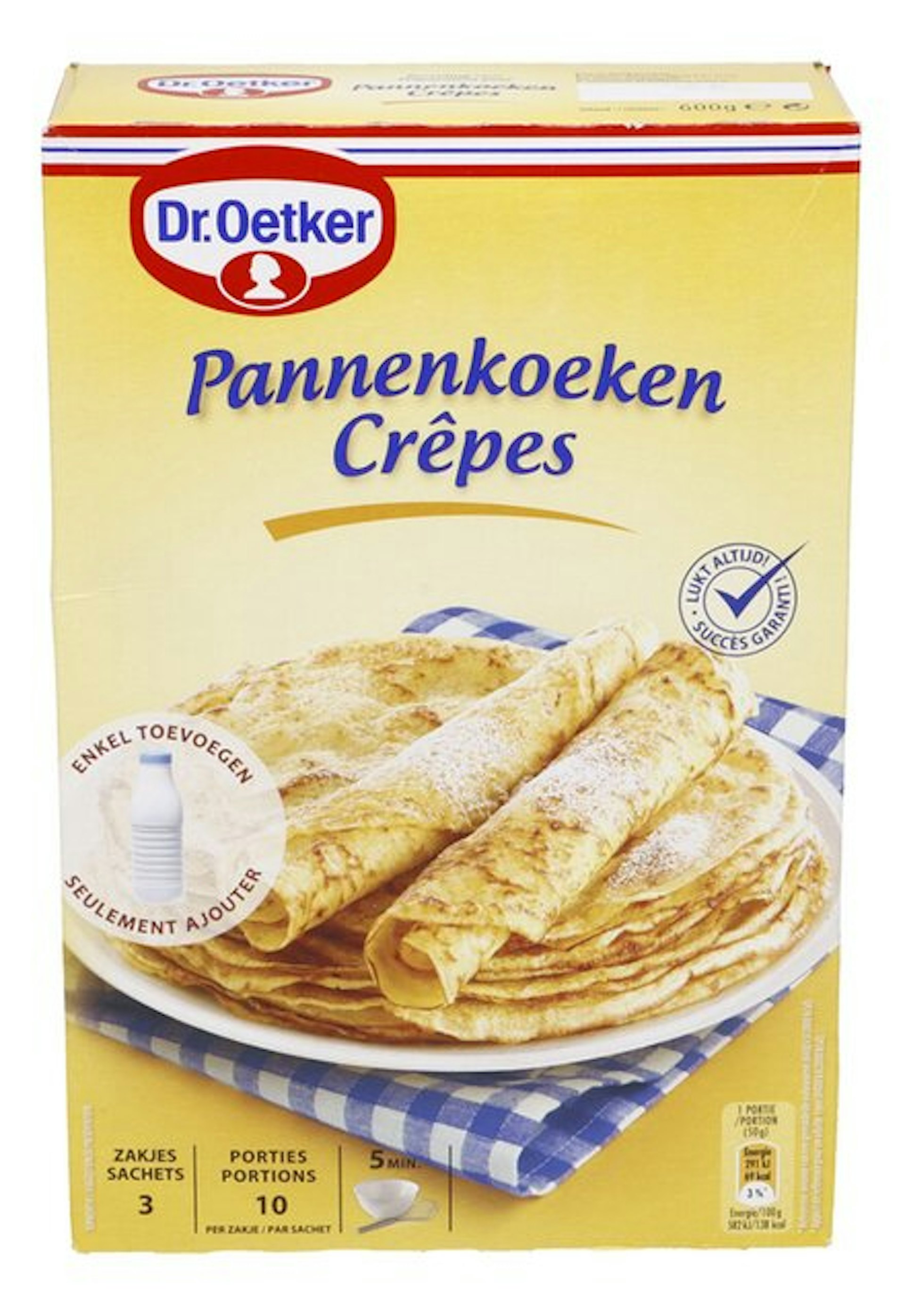 DR.OETKER mix voor pannenkoeken 3x200g